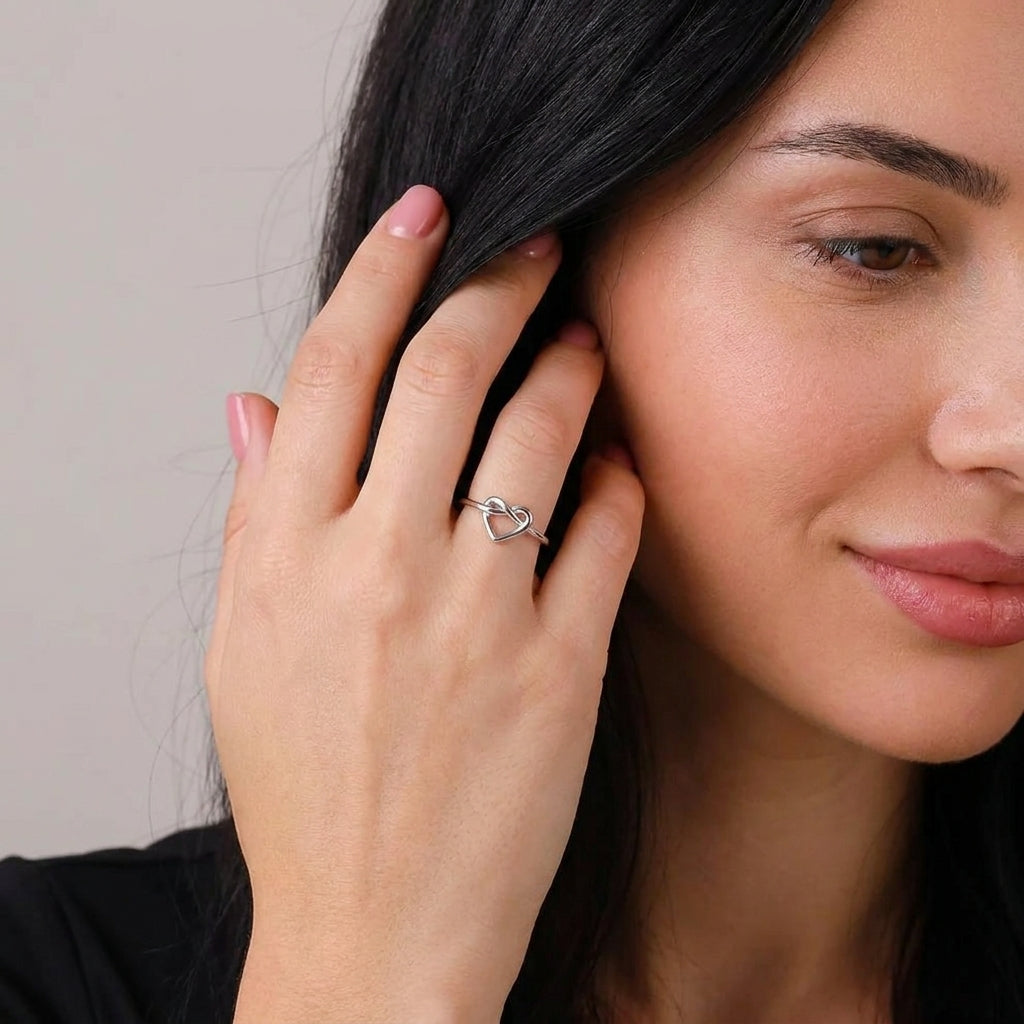 Celyssa Love Knot Adjustable Ring