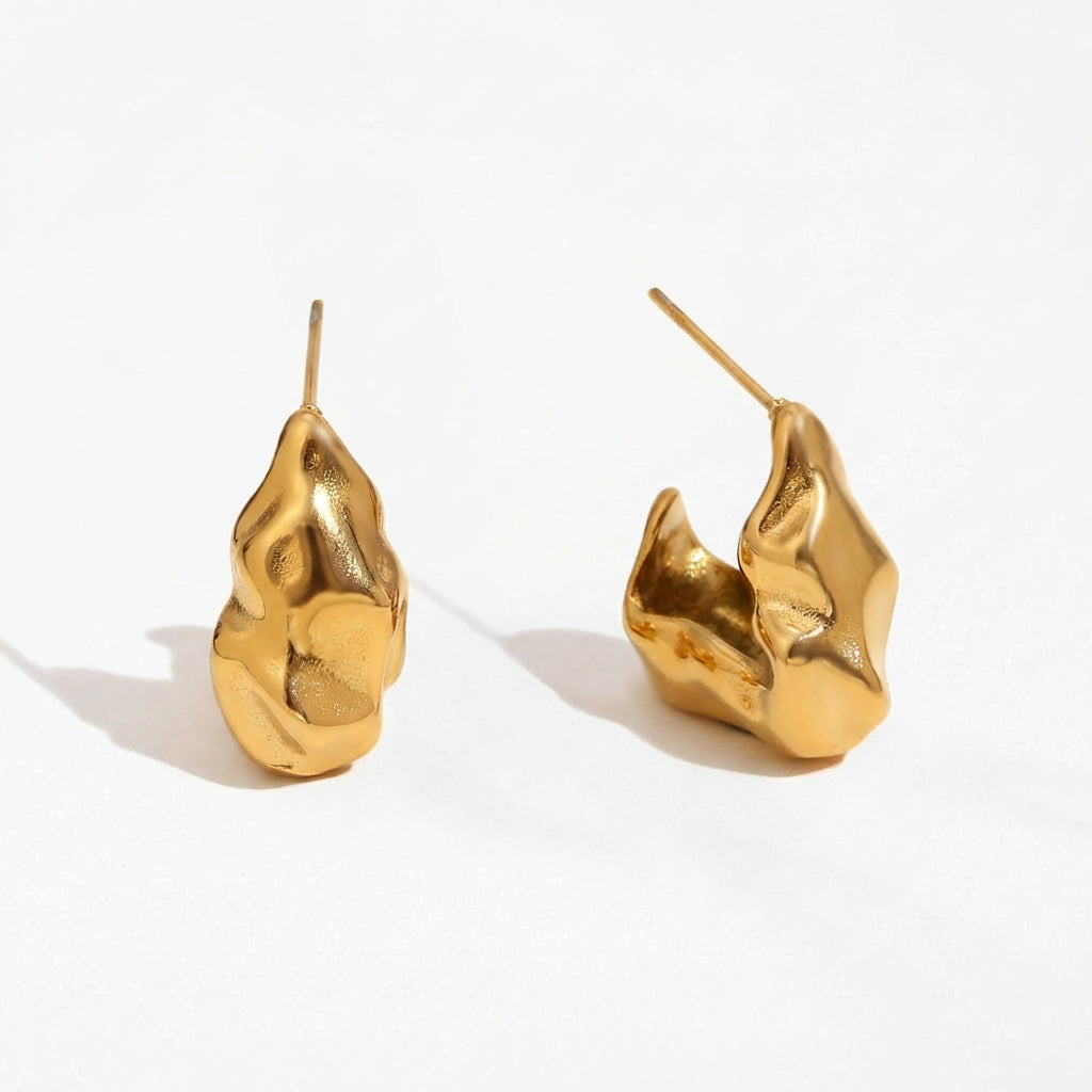 Celyssa Molten Muse Stud Earrings