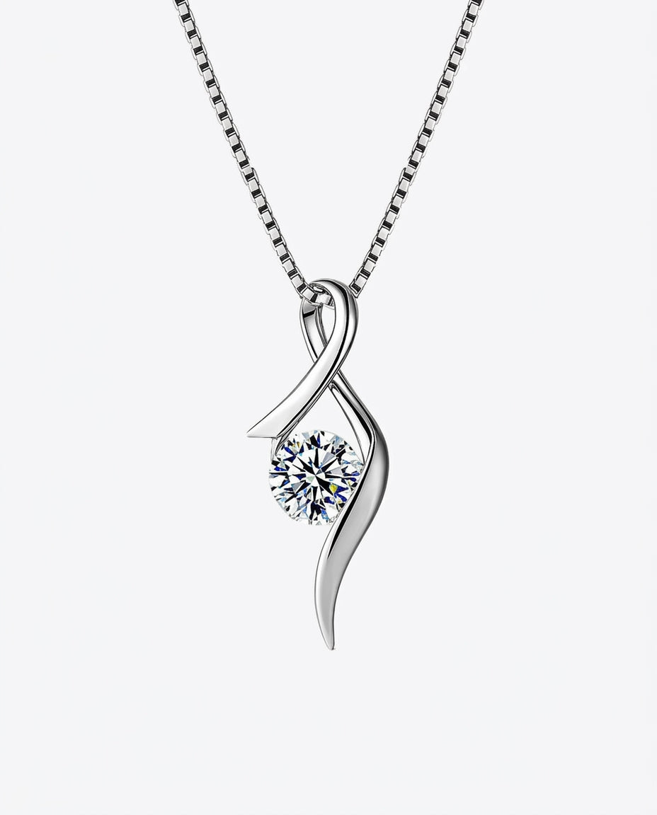 Celyssa Cubic Zirconia Solitaire Pendant Necklace