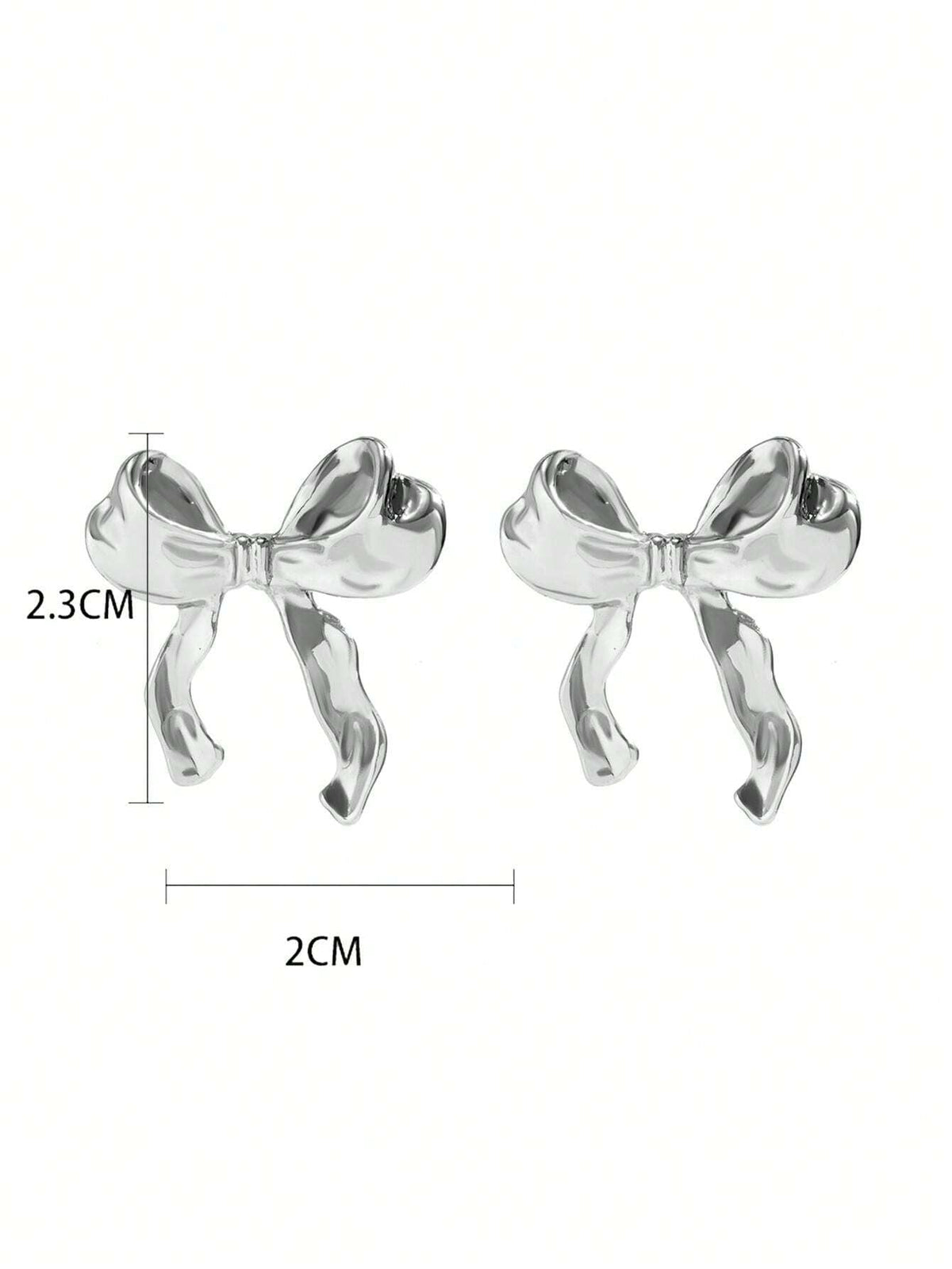 Celyssa Ribbon Bow Earrings