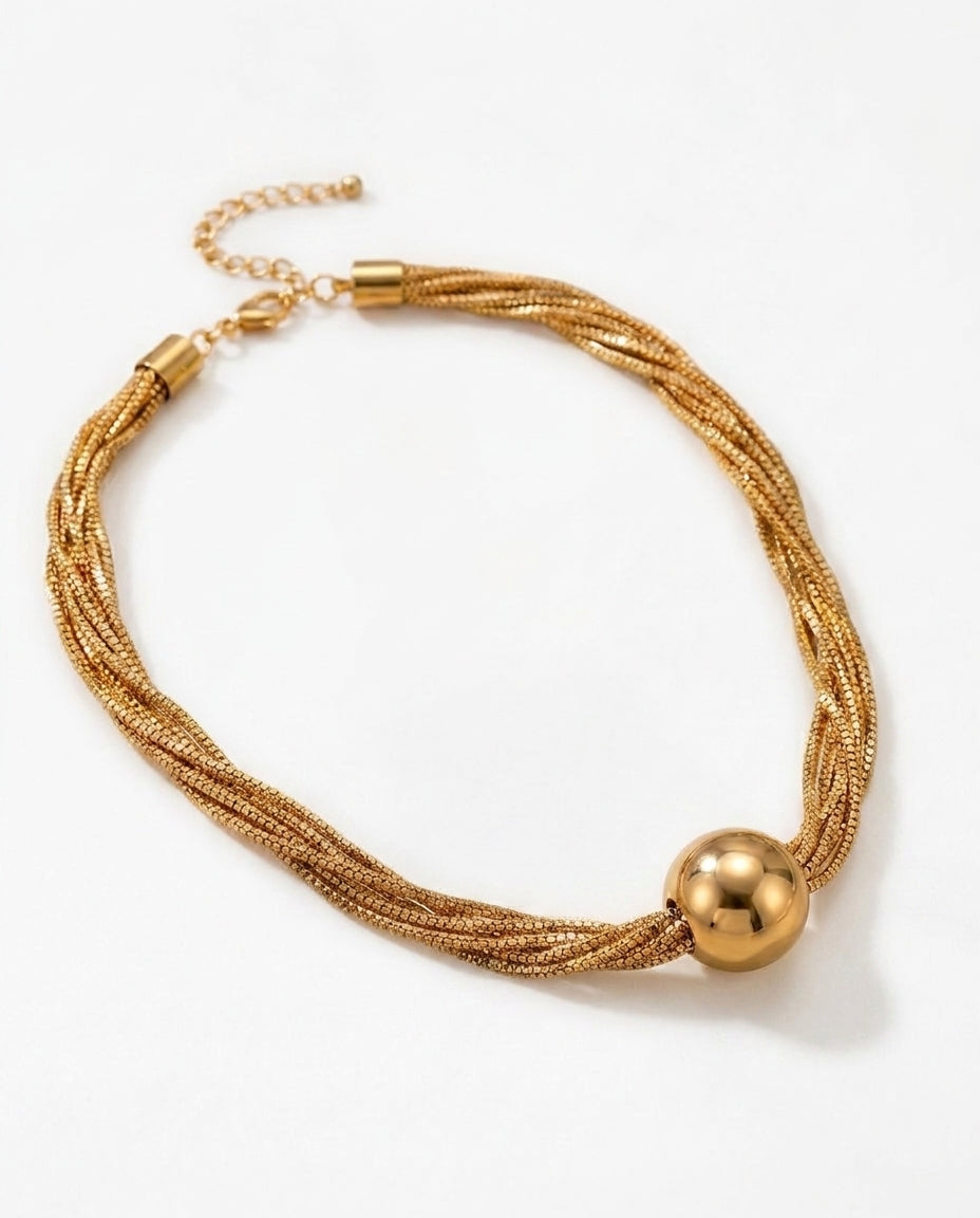 Celyssa Elise Layered Ball Necklace