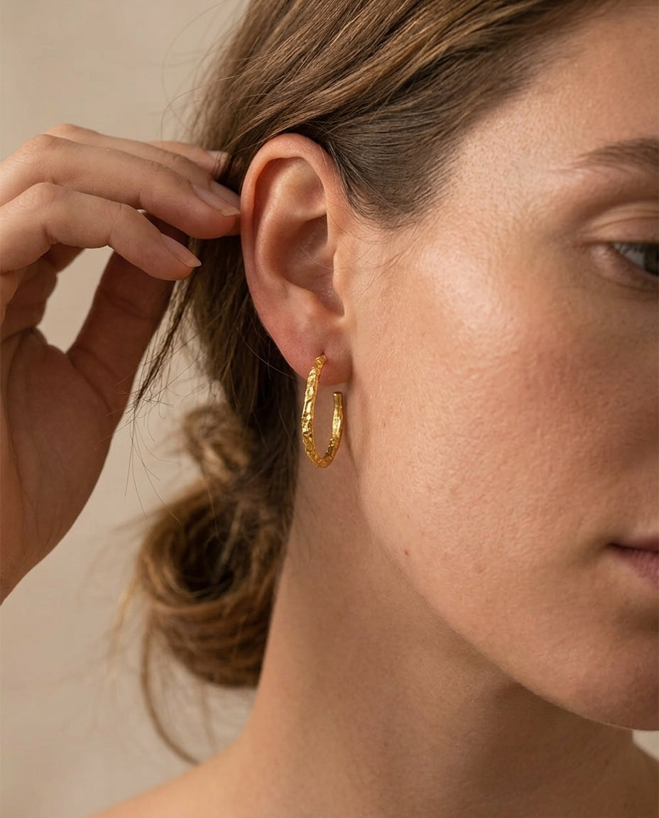 Celyssa Lucia Fine Medium Hoops