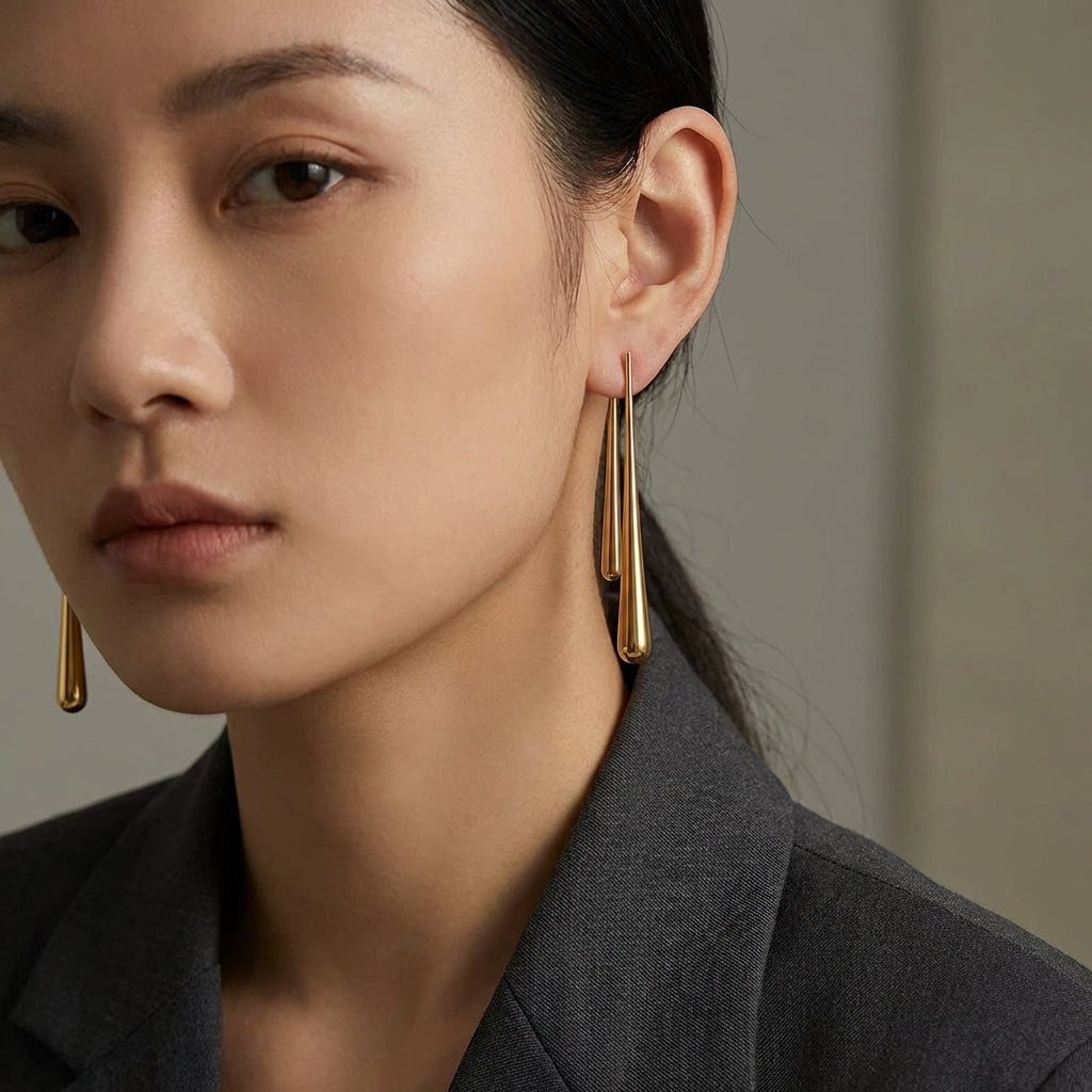 Celyssa Elodie Longline Drop Earrings