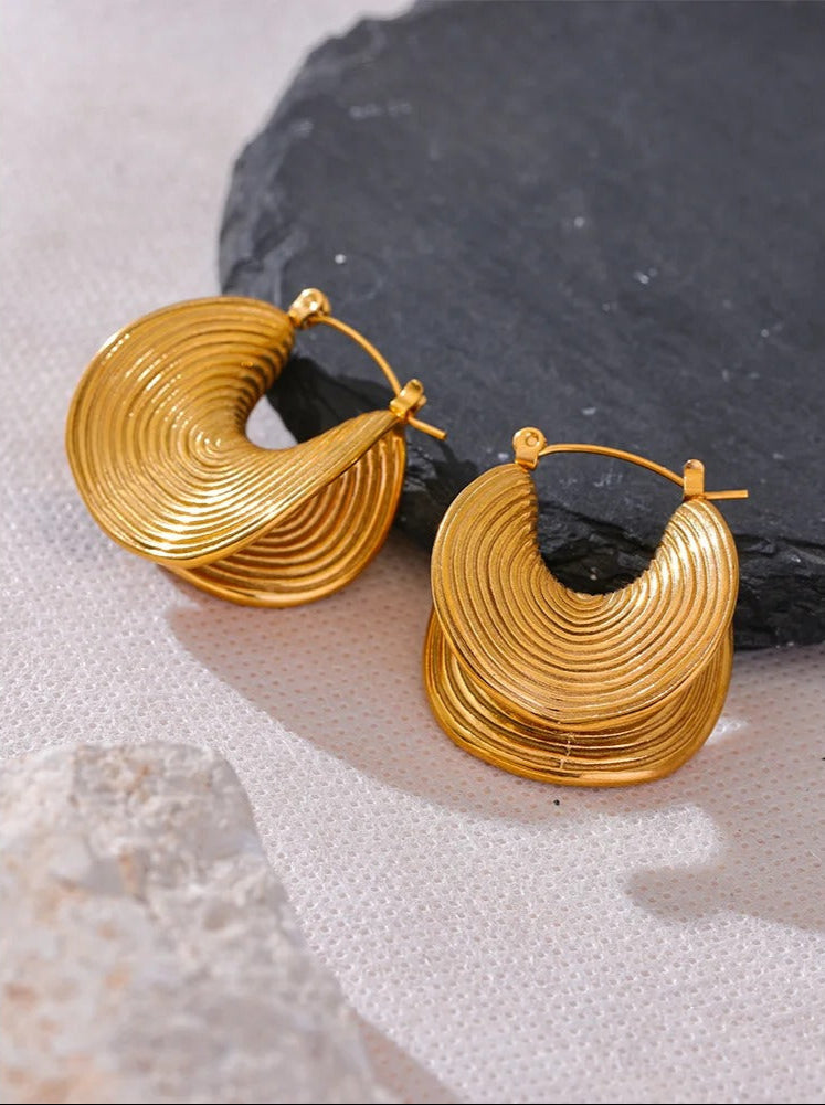Celyssa Ondine Spiral Sculptural Drops