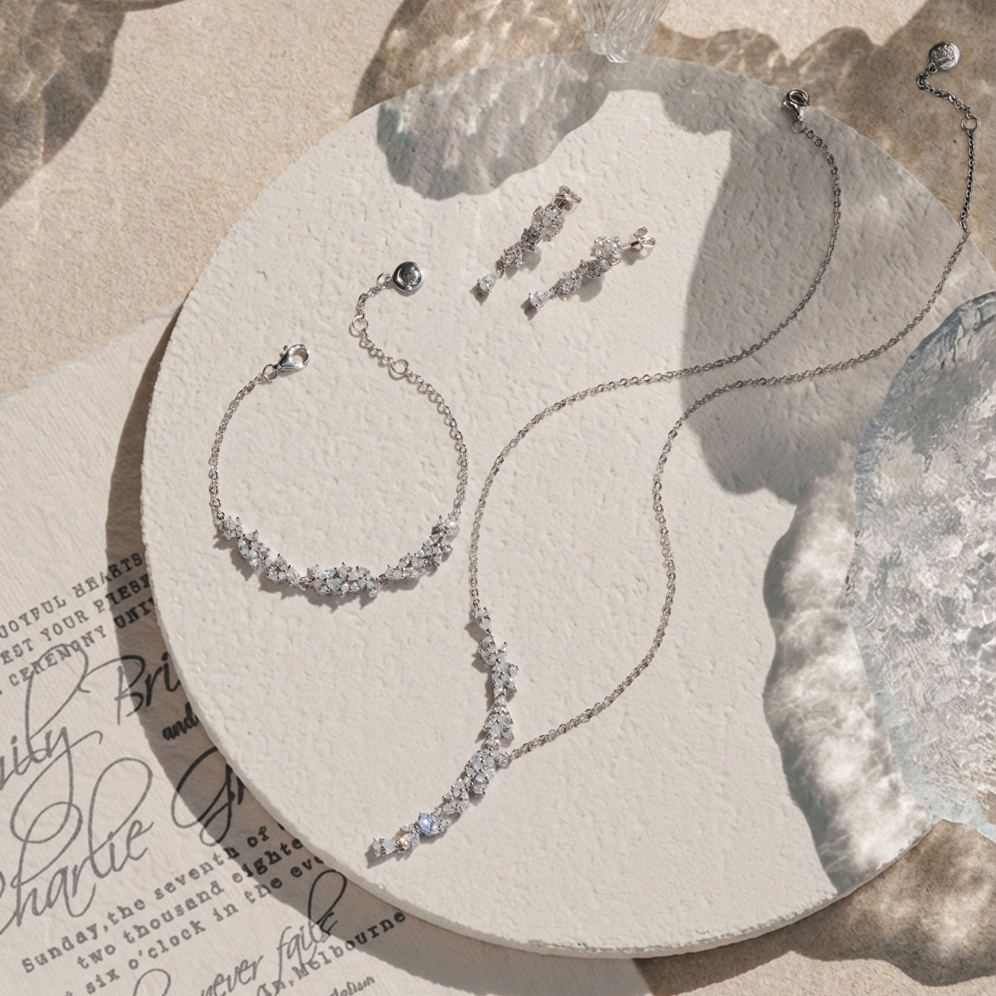 Celyssa Wisteria Whisper Flower Bracelet