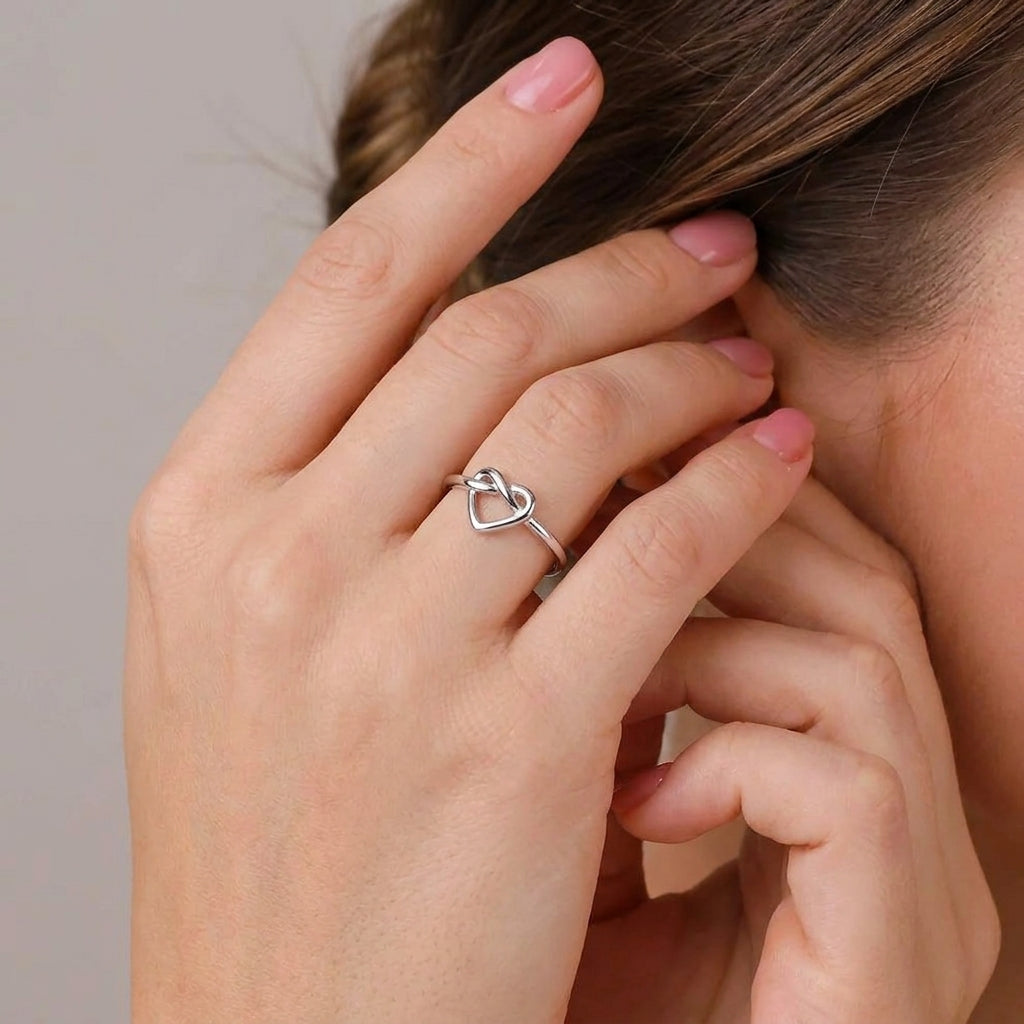 Celyssa Love Knot Adjustable Ring