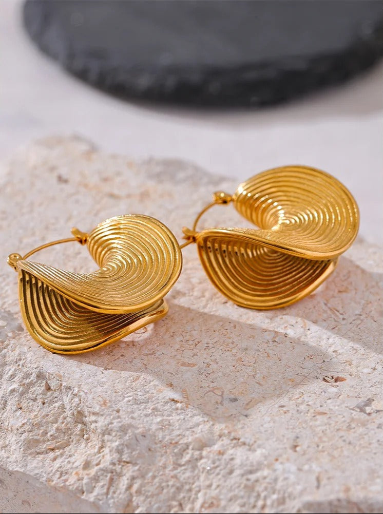 Celyssa Ondine Spiral Sculptural Drops