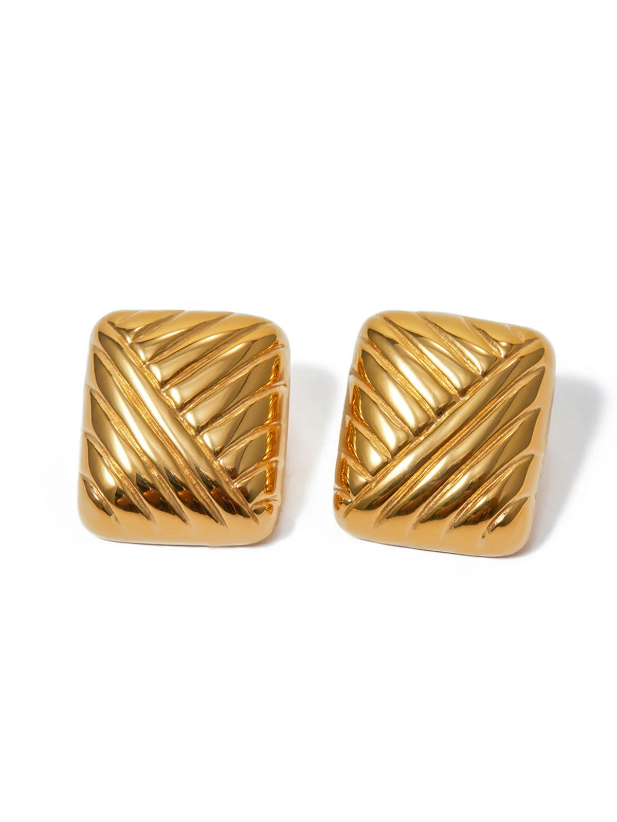 Celyssa Gioiello Textured Drop Earrings