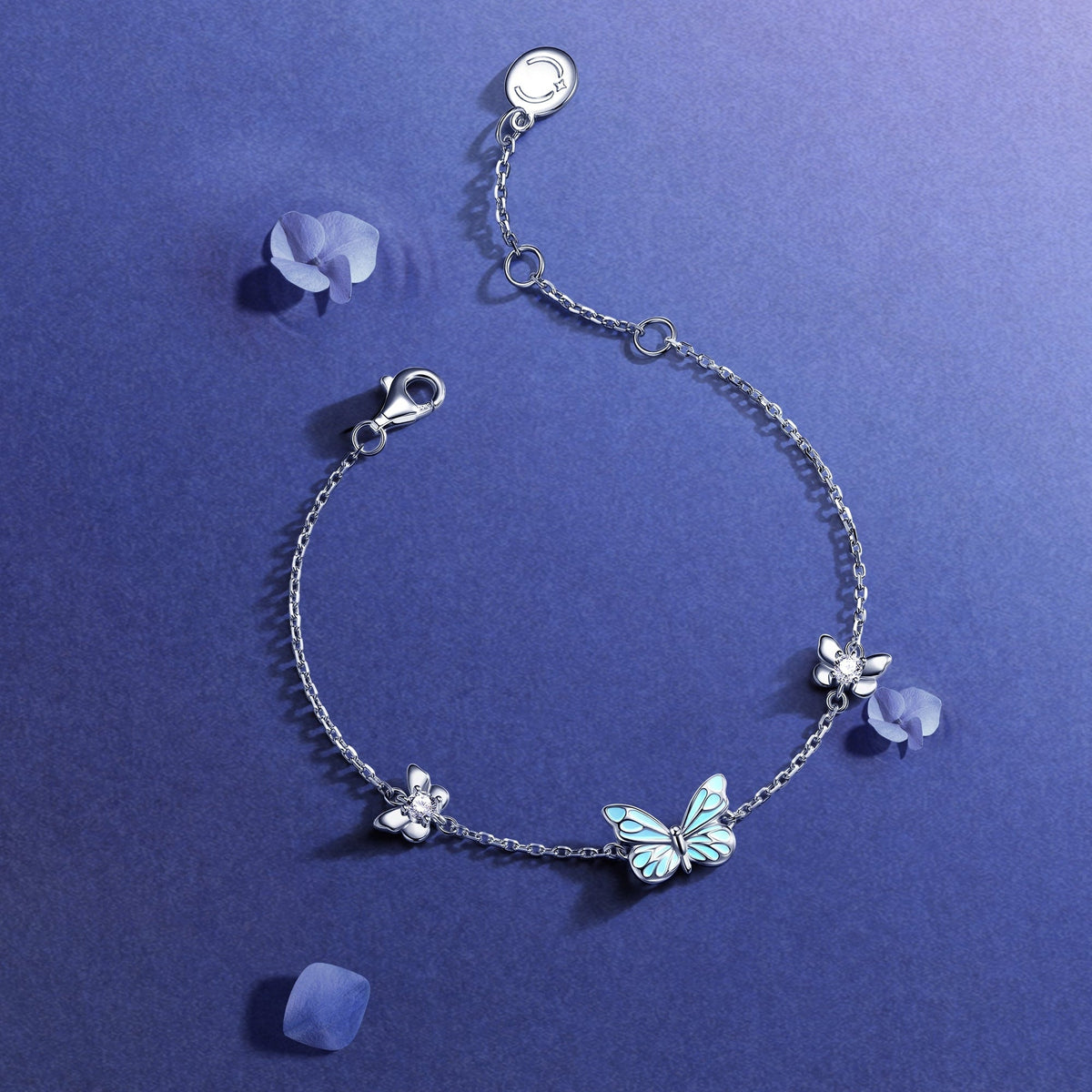 Celyssa Starlight Butterfly Glow in the Dark Bracelet