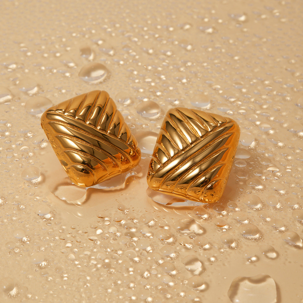 Celyssa Gioiello Textured Drop Earrings