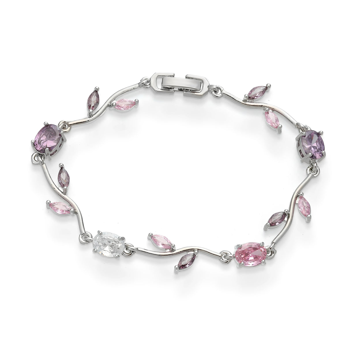 Celyssa Ottilie Vine Multicoloured Flower Bracelet