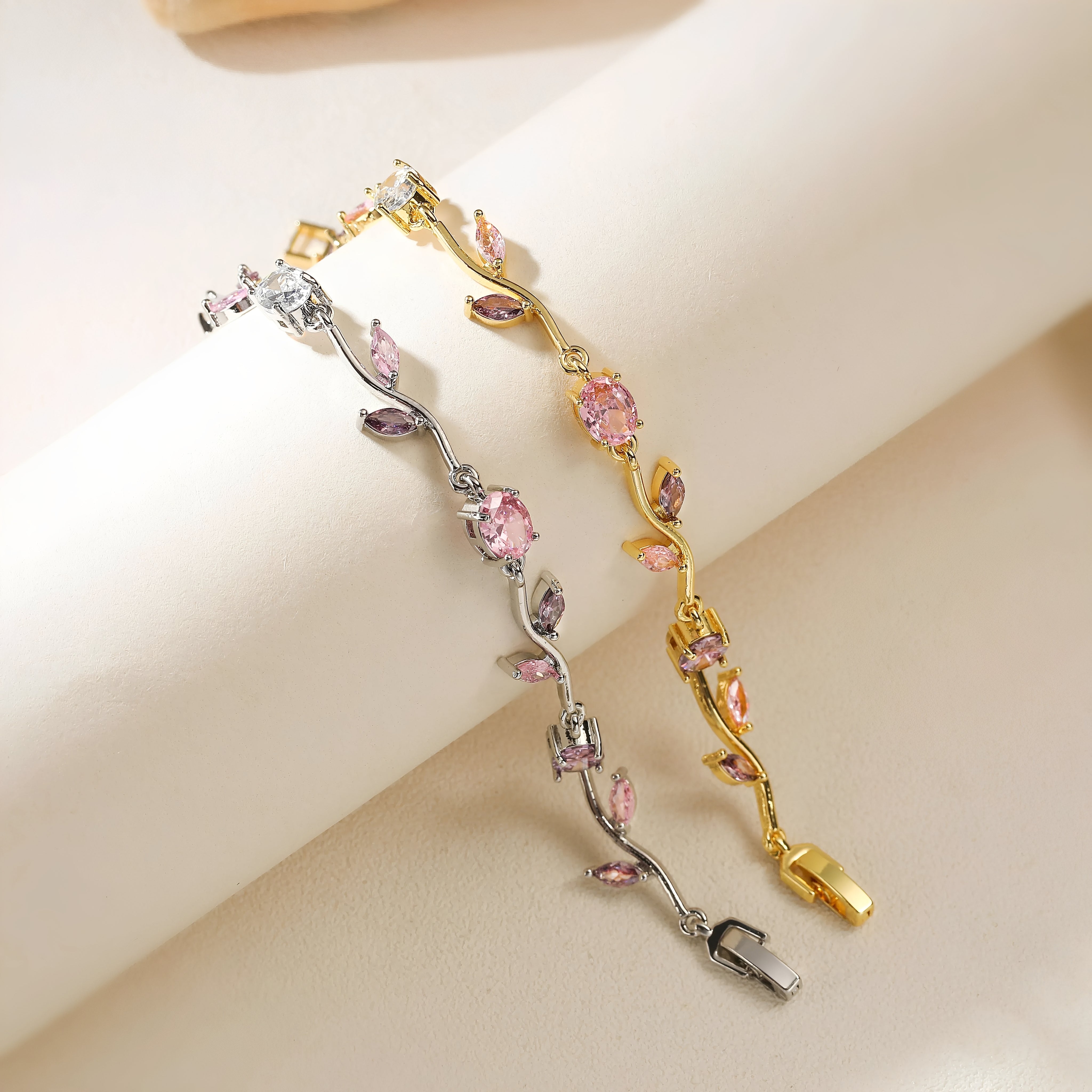 Celyssa Ottilie Vine Multicoloured Flower Bracelet
