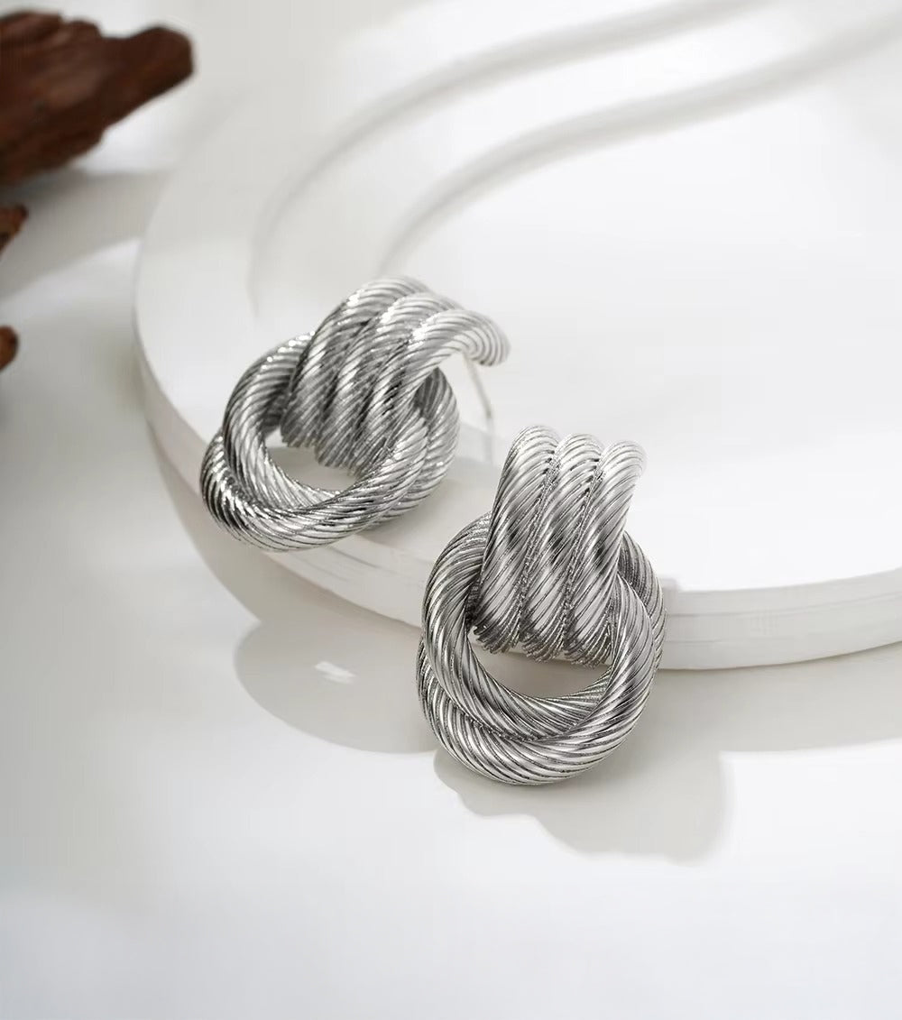 Celyssa Giro Bella Knot Earrings