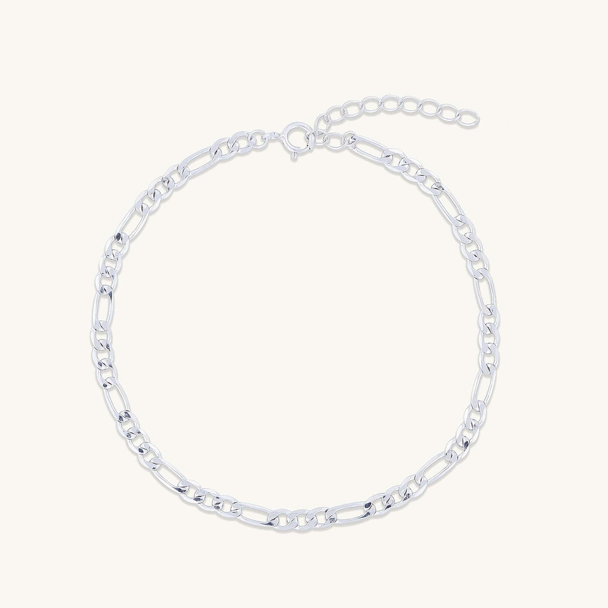 Celyssa Classic Figaro Chain Bracelet