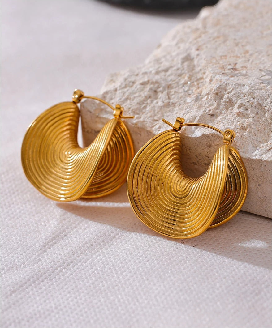 Celyssa Ondine Spiral Sculptural Drops