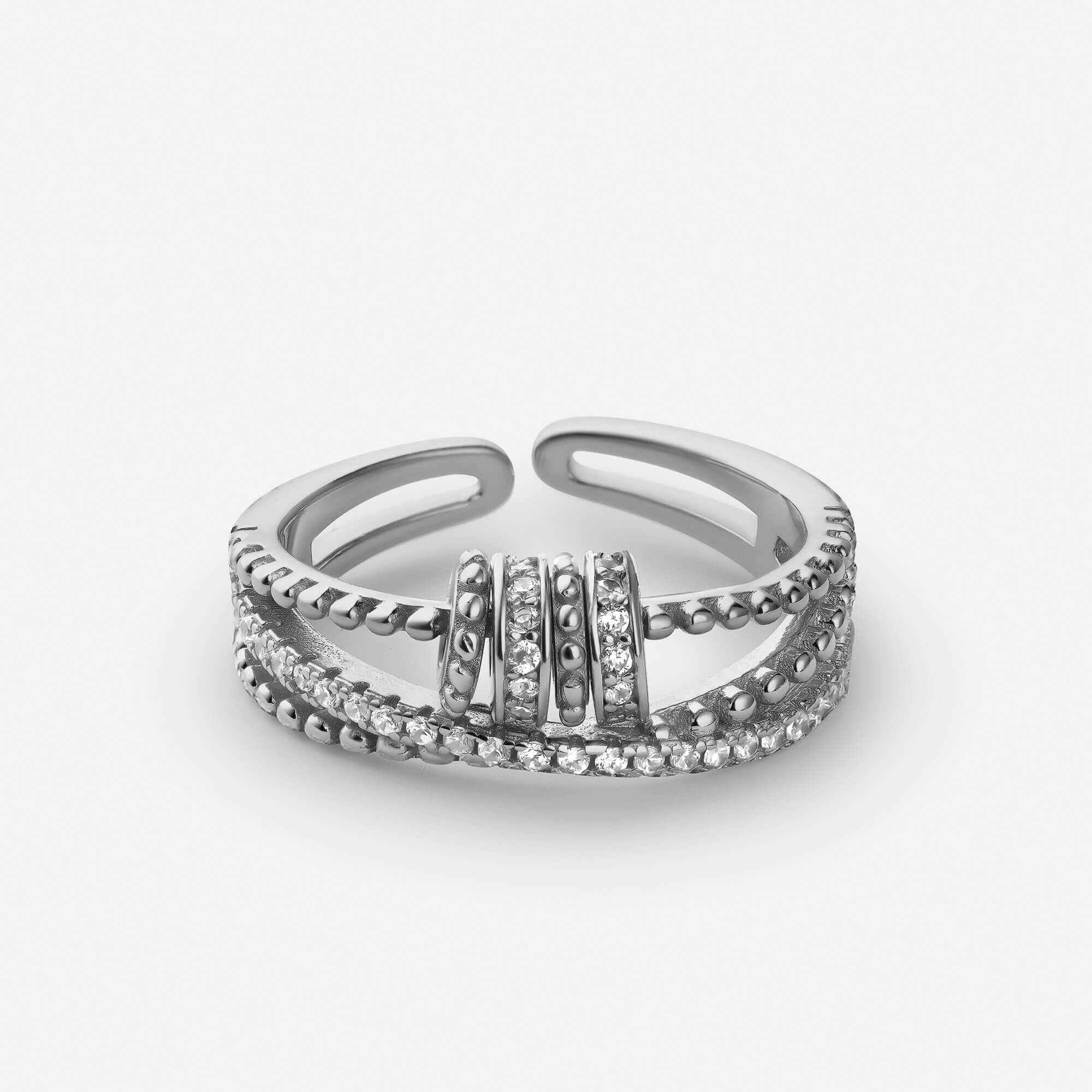 Celyssa Eternal Knot Infinity Ring