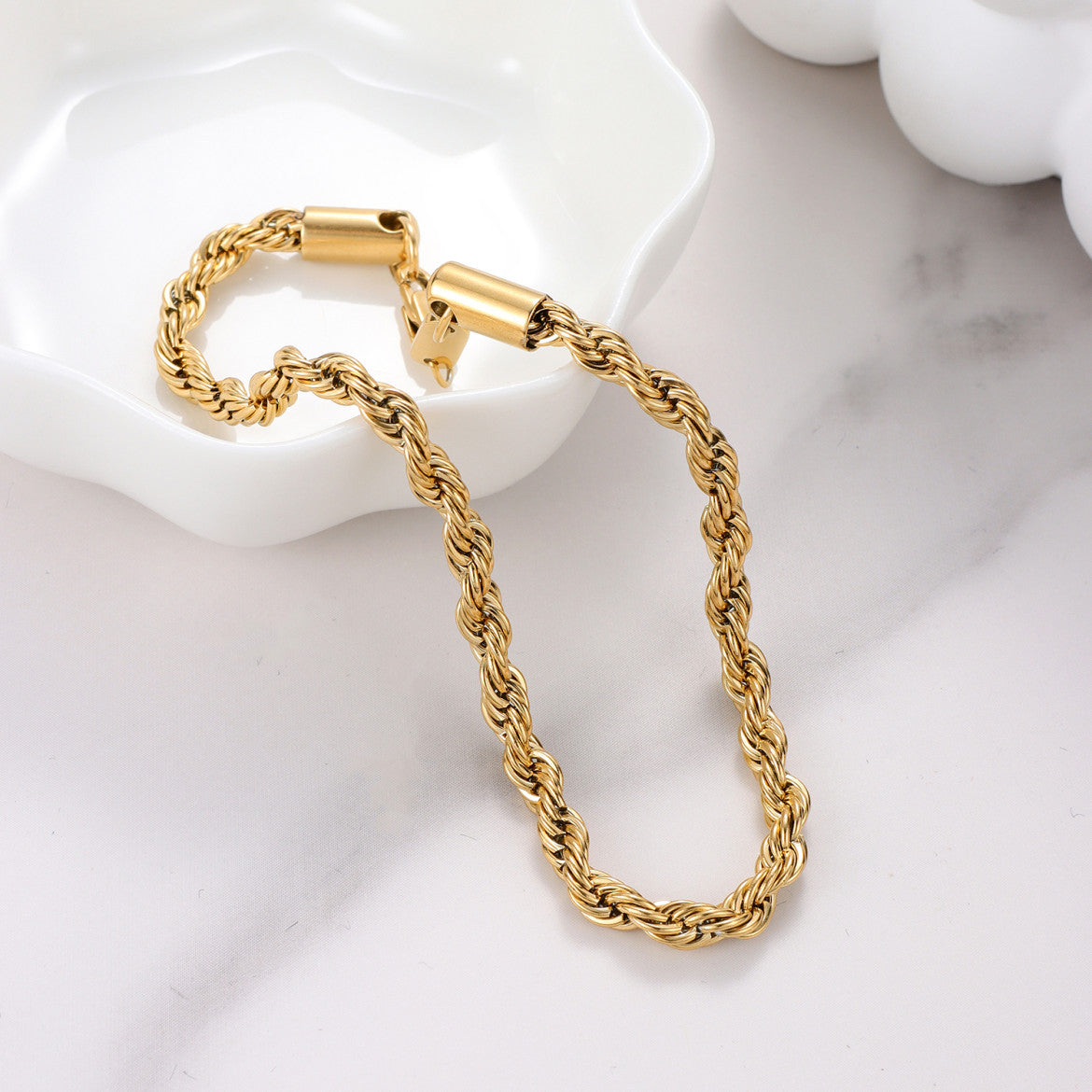 Celyssa Aurelia Woven Rope Bracelet
