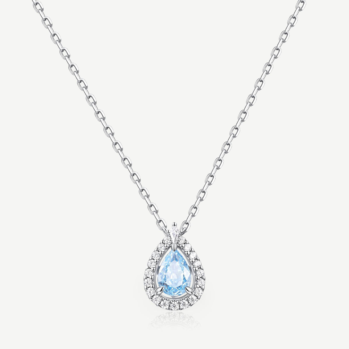 Celyssa Ocean Eye Aquamarine Necklace
