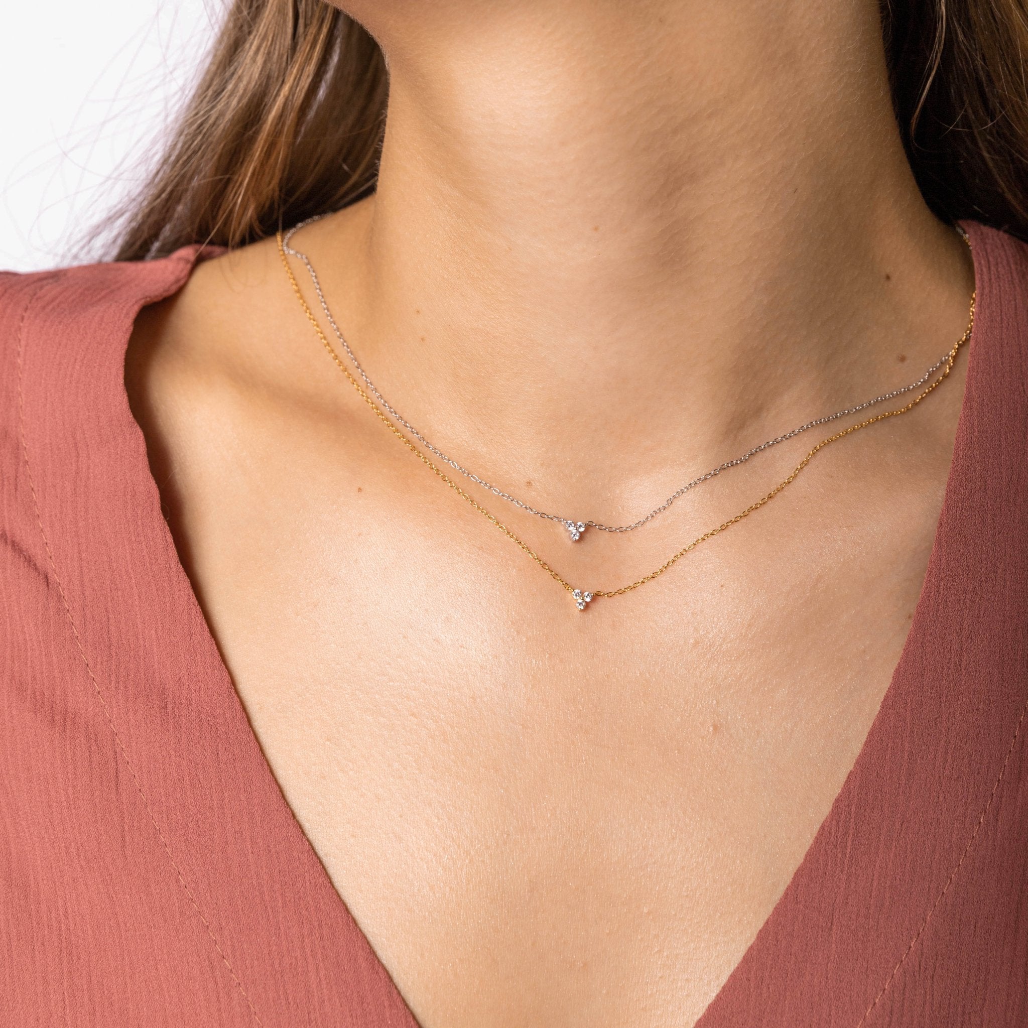 Celyssa Lotus Azure Sapphire Bloom Necklace