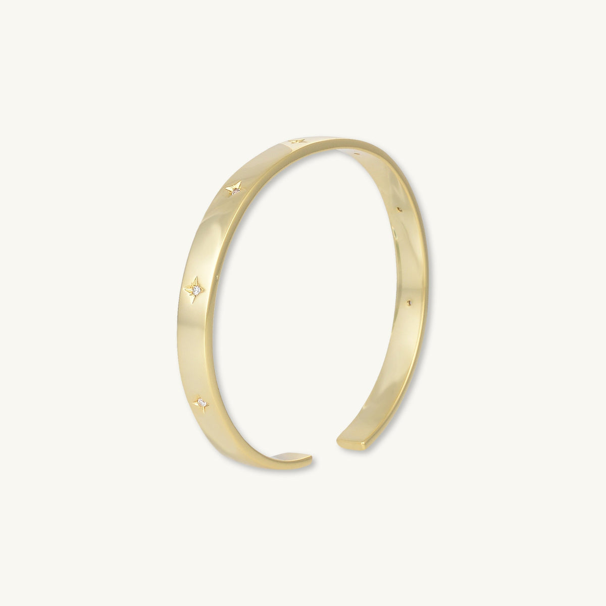 Celyssa North Star Bangle Bracelet