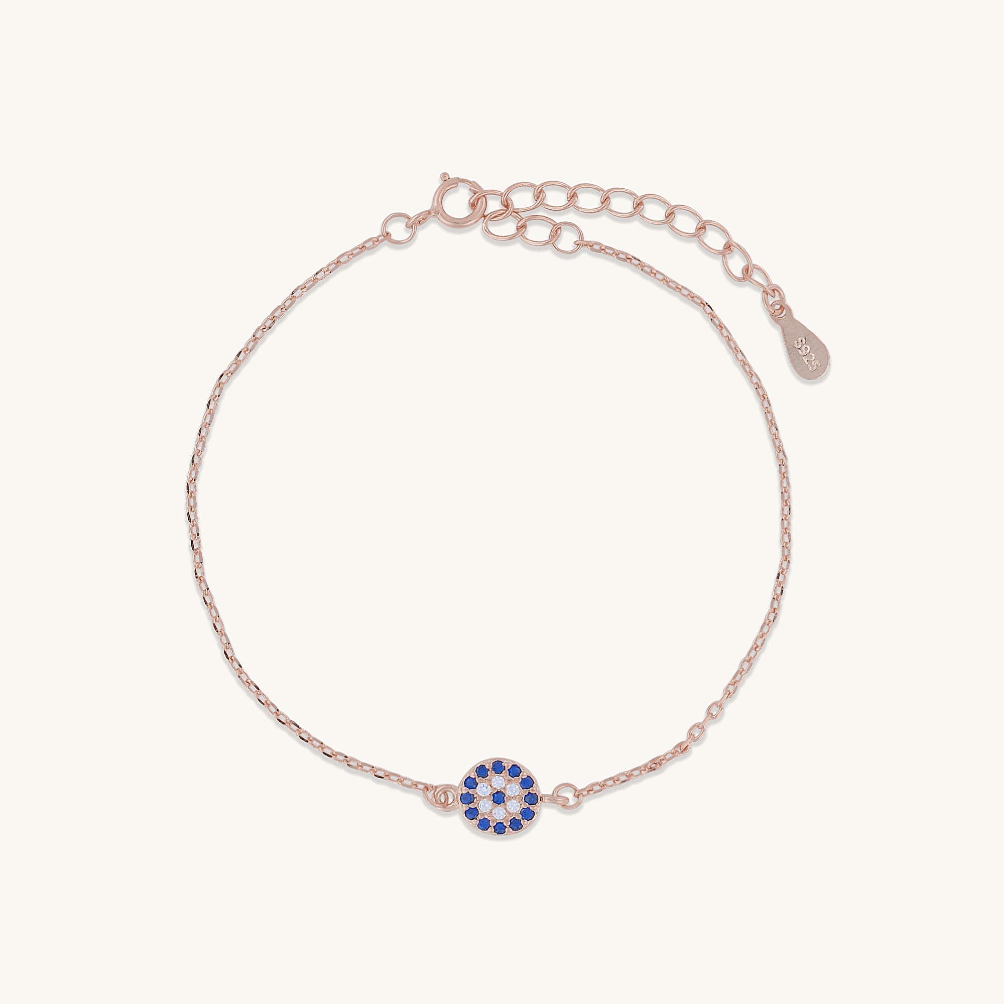 Celyssa Serena Pavé Eye Charm Bracelet