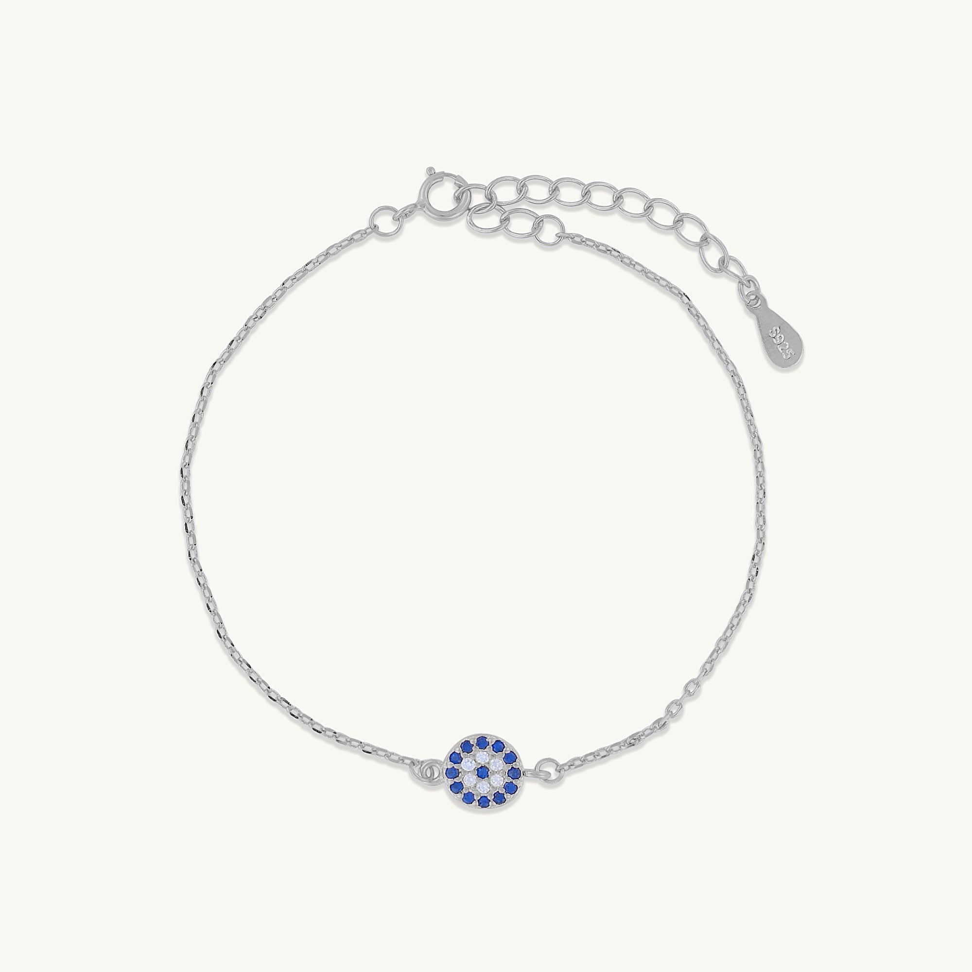 Celyssa Pavé Evil Eye Bracelet