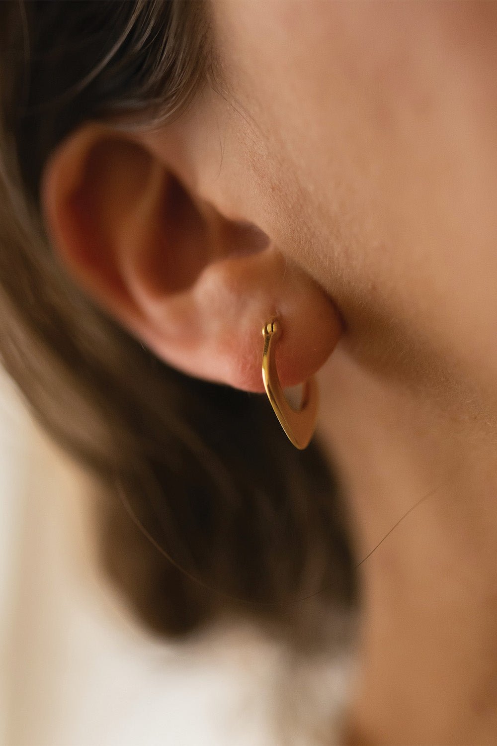 Celyssa Small Geometric Hoop Earrings