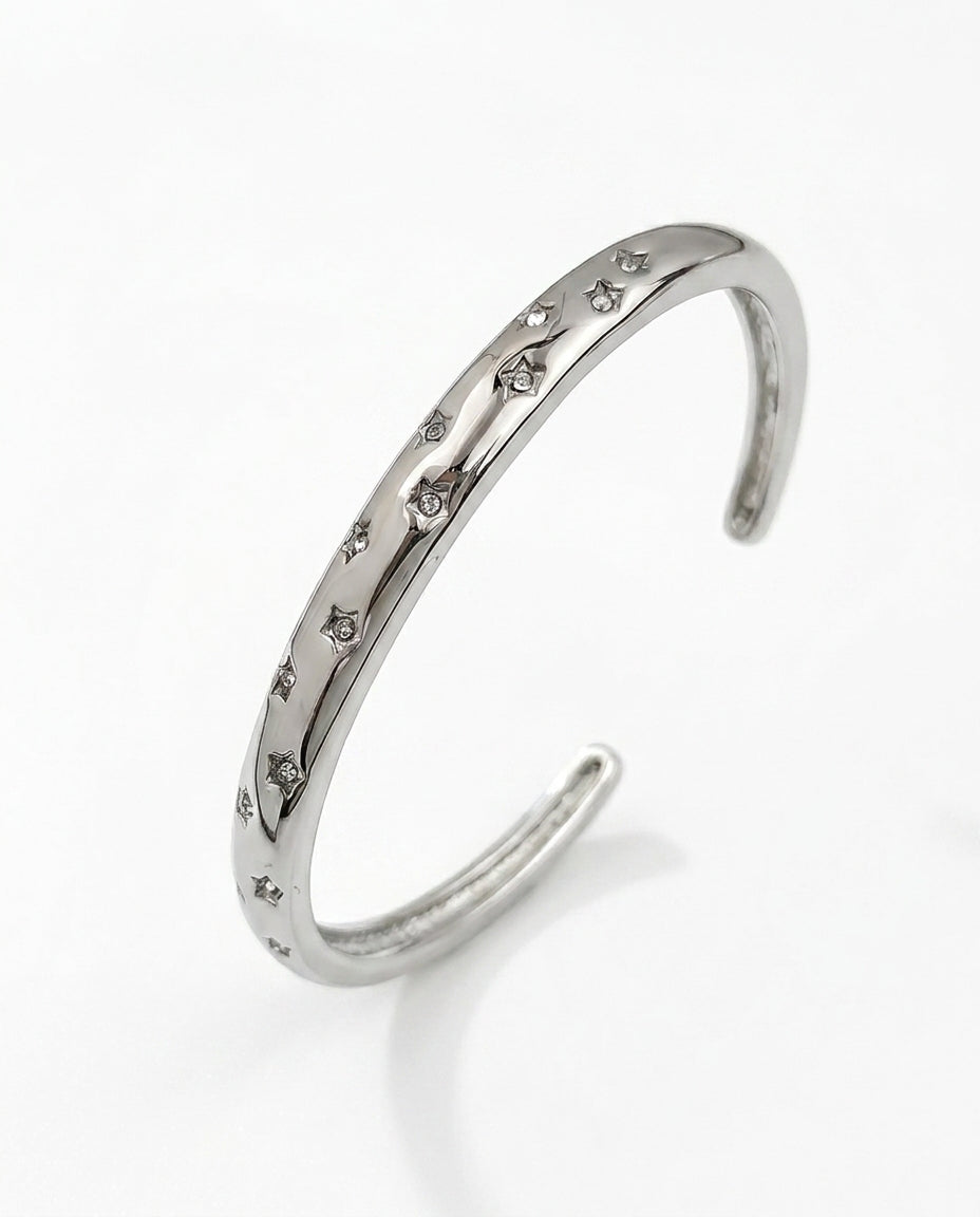 Celyssa Sienna Star Set Cuff Bracelet