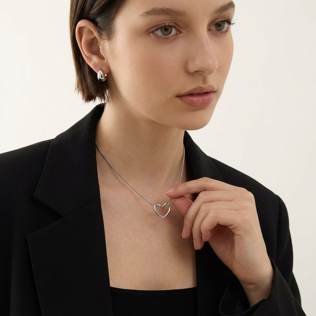 Celyssa Solstice Heart Necklace