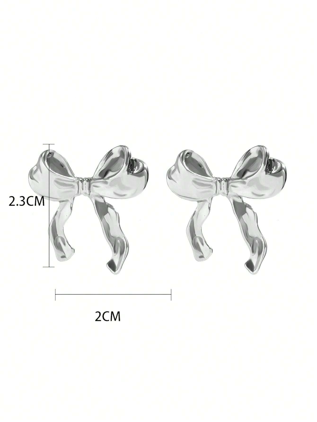 Celyssa Ribbon Bow Earrings