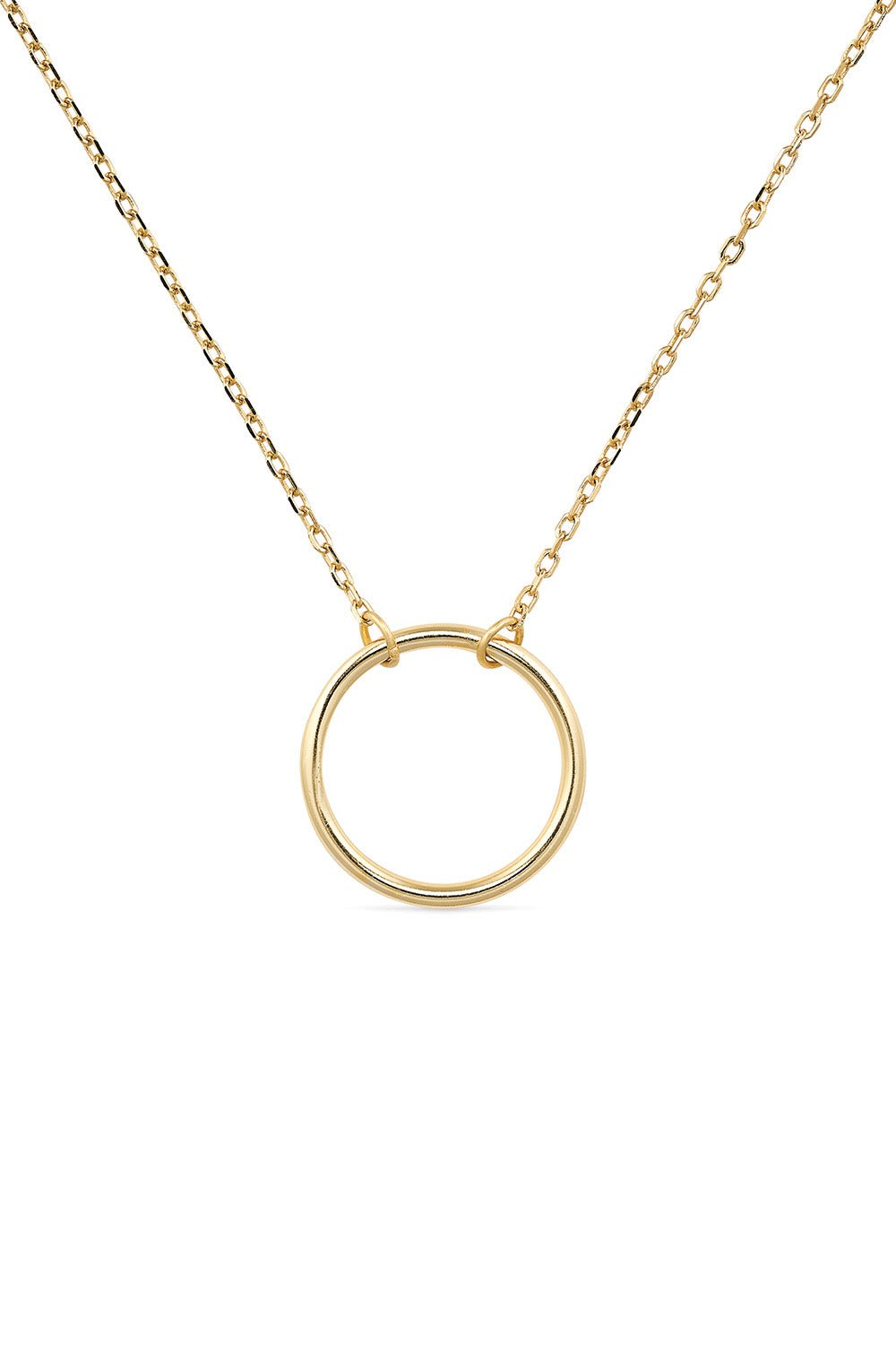 Celyssa Circle Pendant Necklace