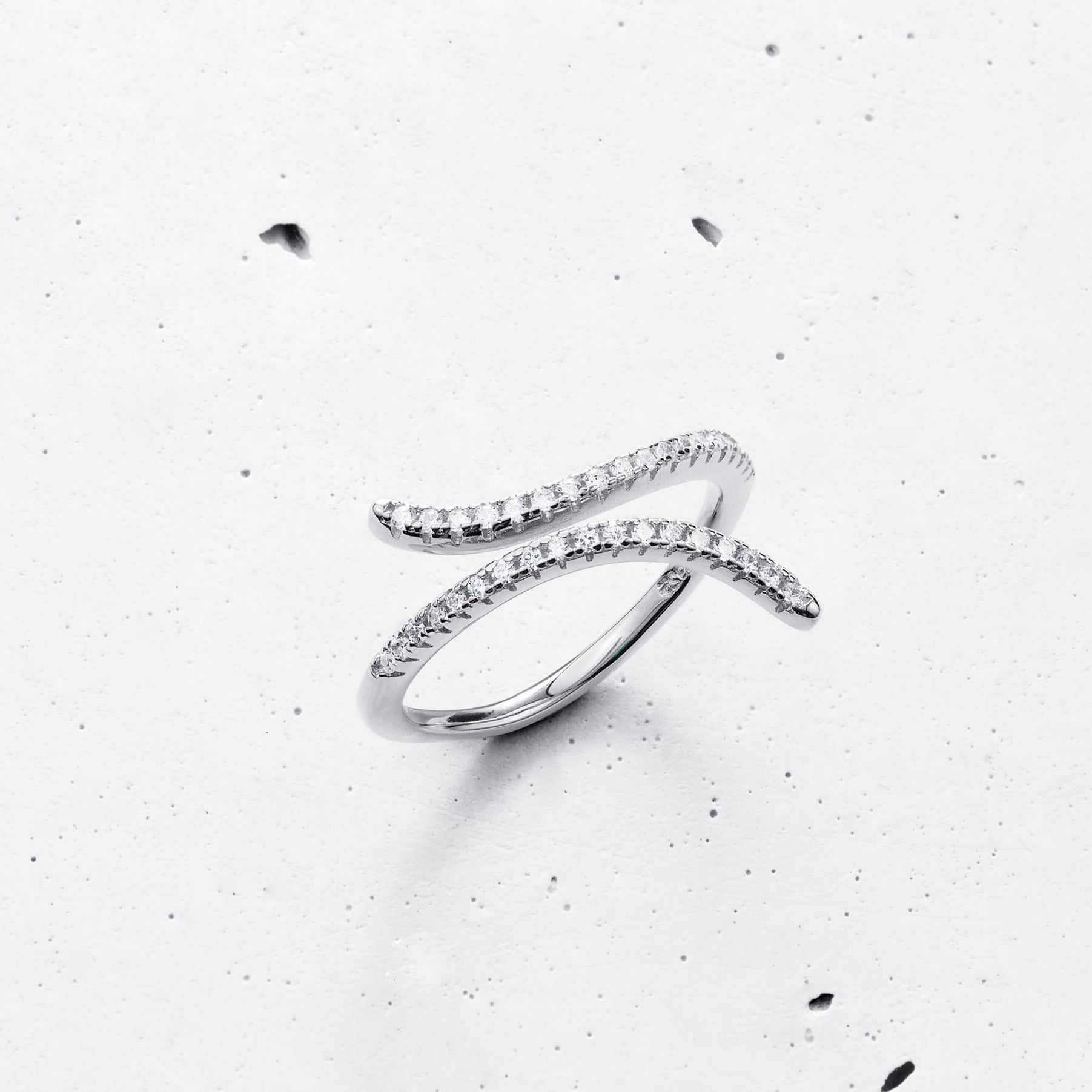 Celyssa Crystal Flare Statement Ring