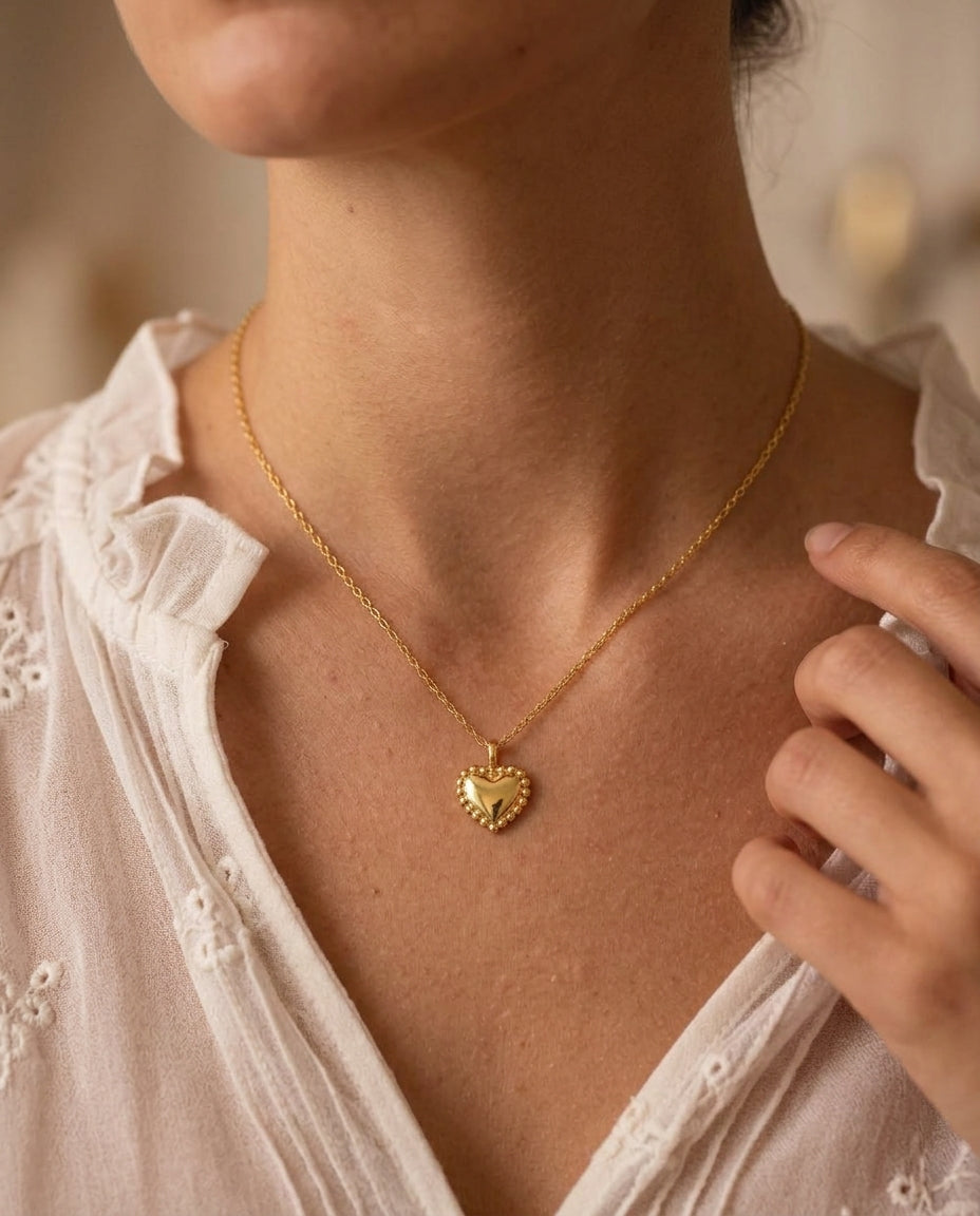 Celyssa Dainty Heart Necklace