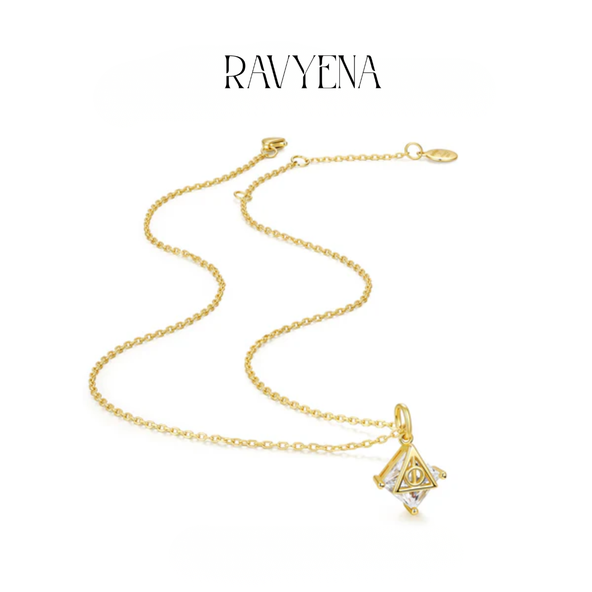 Celyssa Geometric Symbol Pendant Necklace