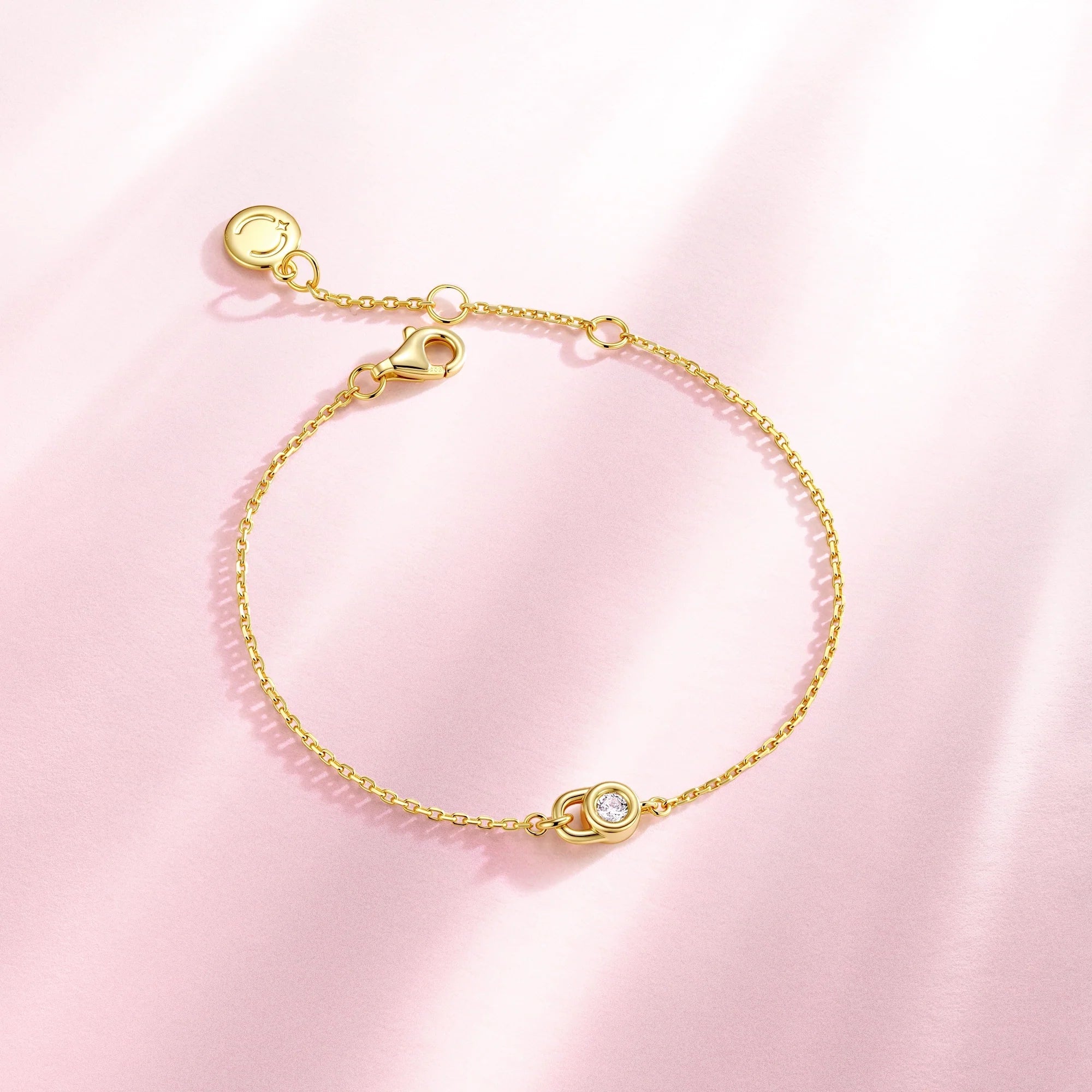 Celyssa Lock Pendant Bracelet