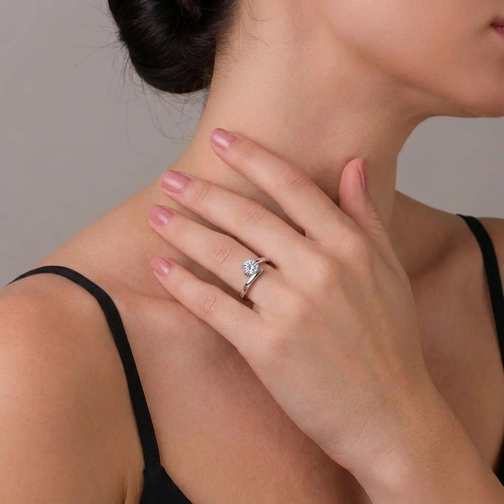 Celyssa Cubic Zirconia Adjustable Ring