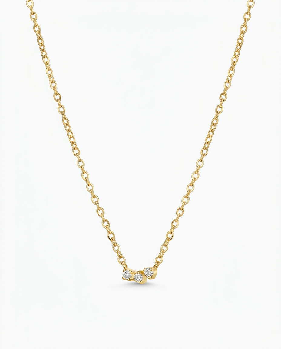 Celyssa Mika Pendant Necklace in Gold