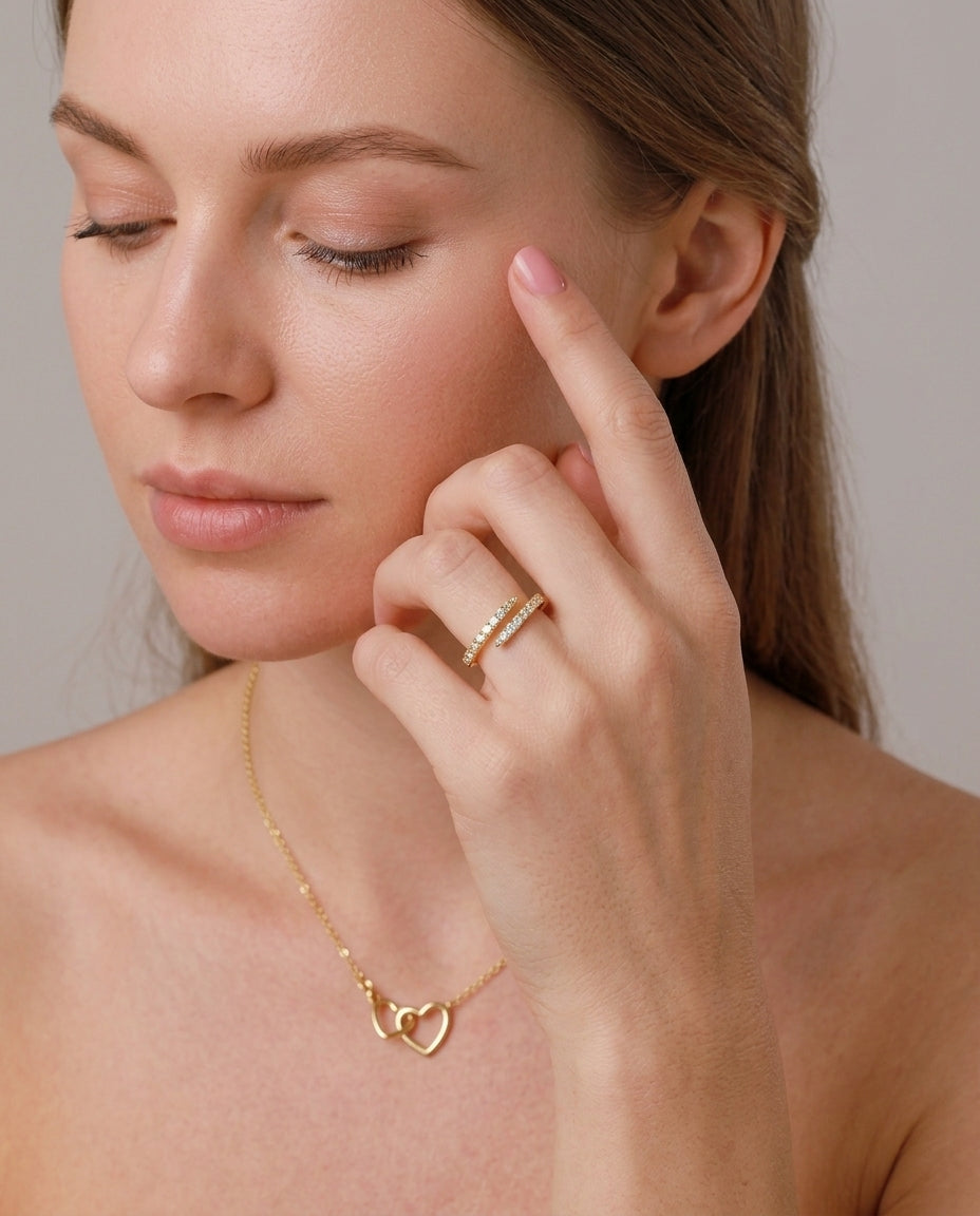 Crystal Layer Ring