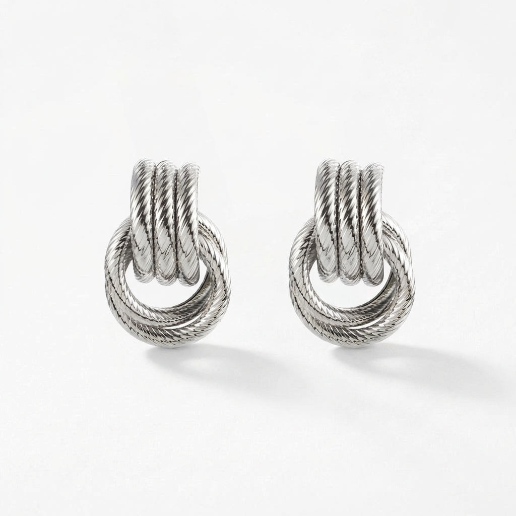 Celyssa Giro Bella Knot Earrings