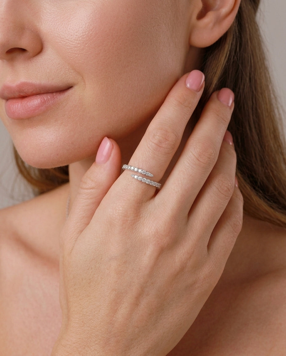 Crystal Layer Ring
