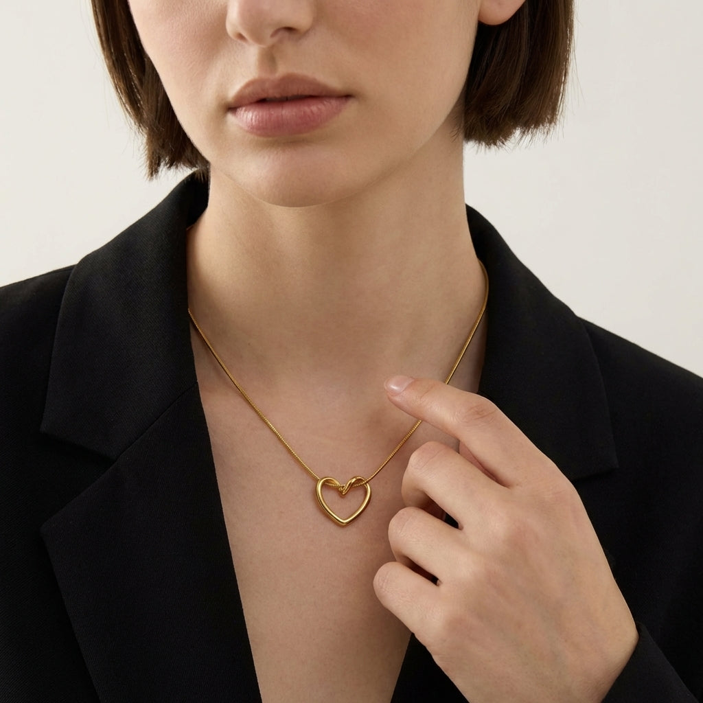 Celyssa Solstice Heart Necklace