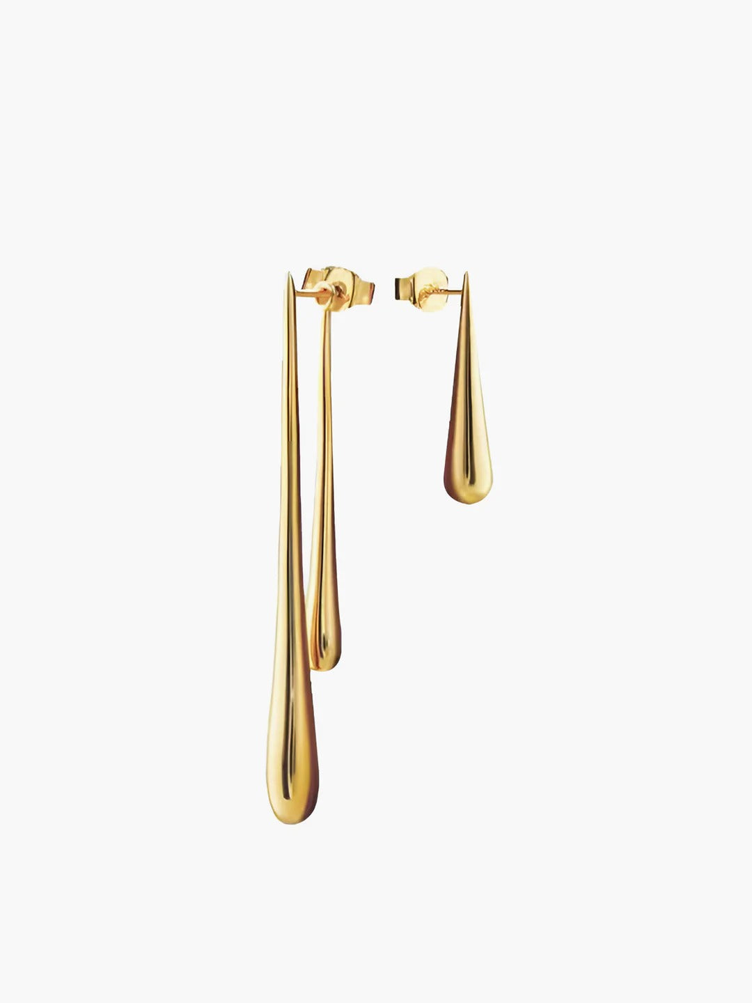 Celyssa Asymmetrical Elongated Drop Earrings