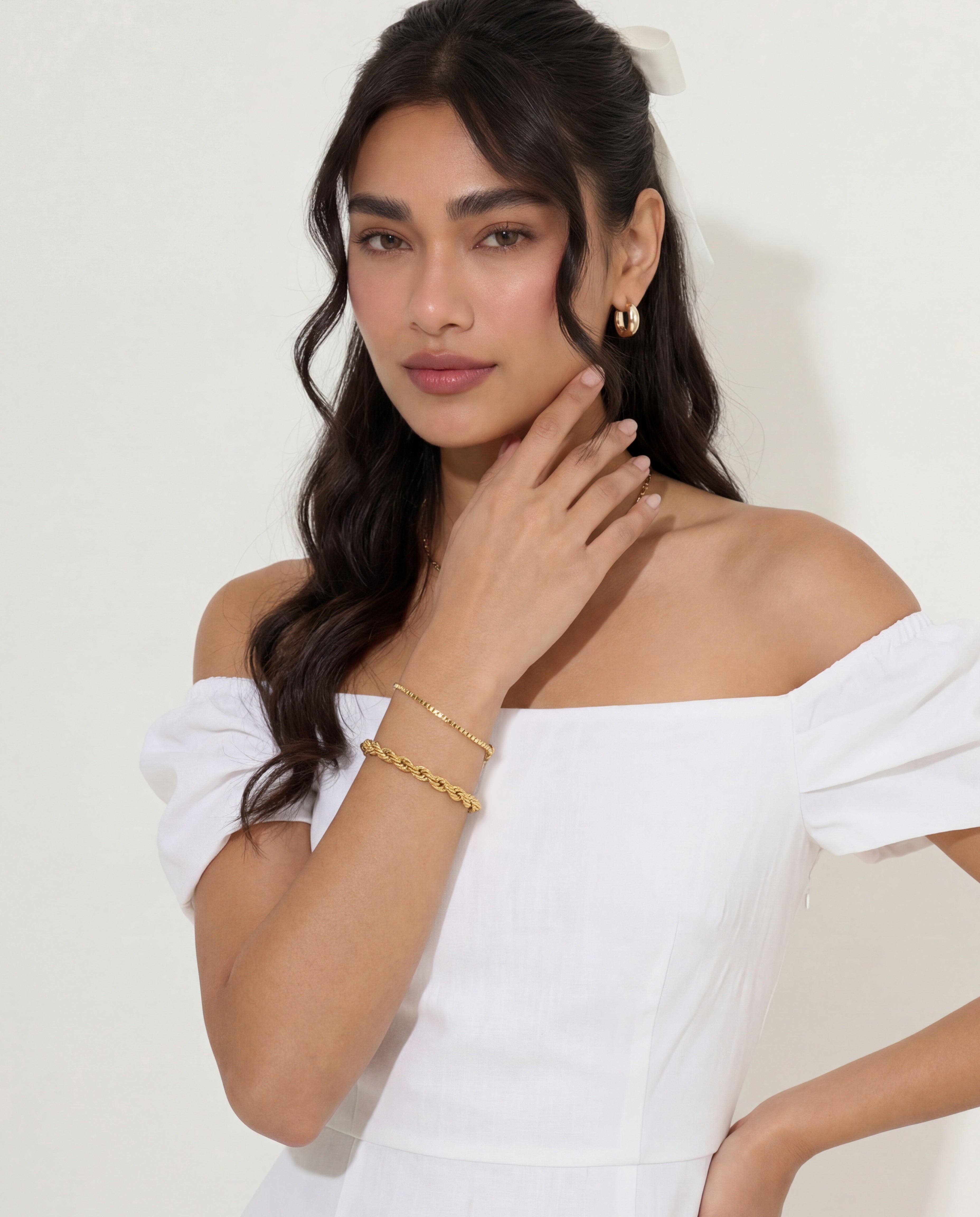 Celyssa Tiny Keel Chain Bracelet