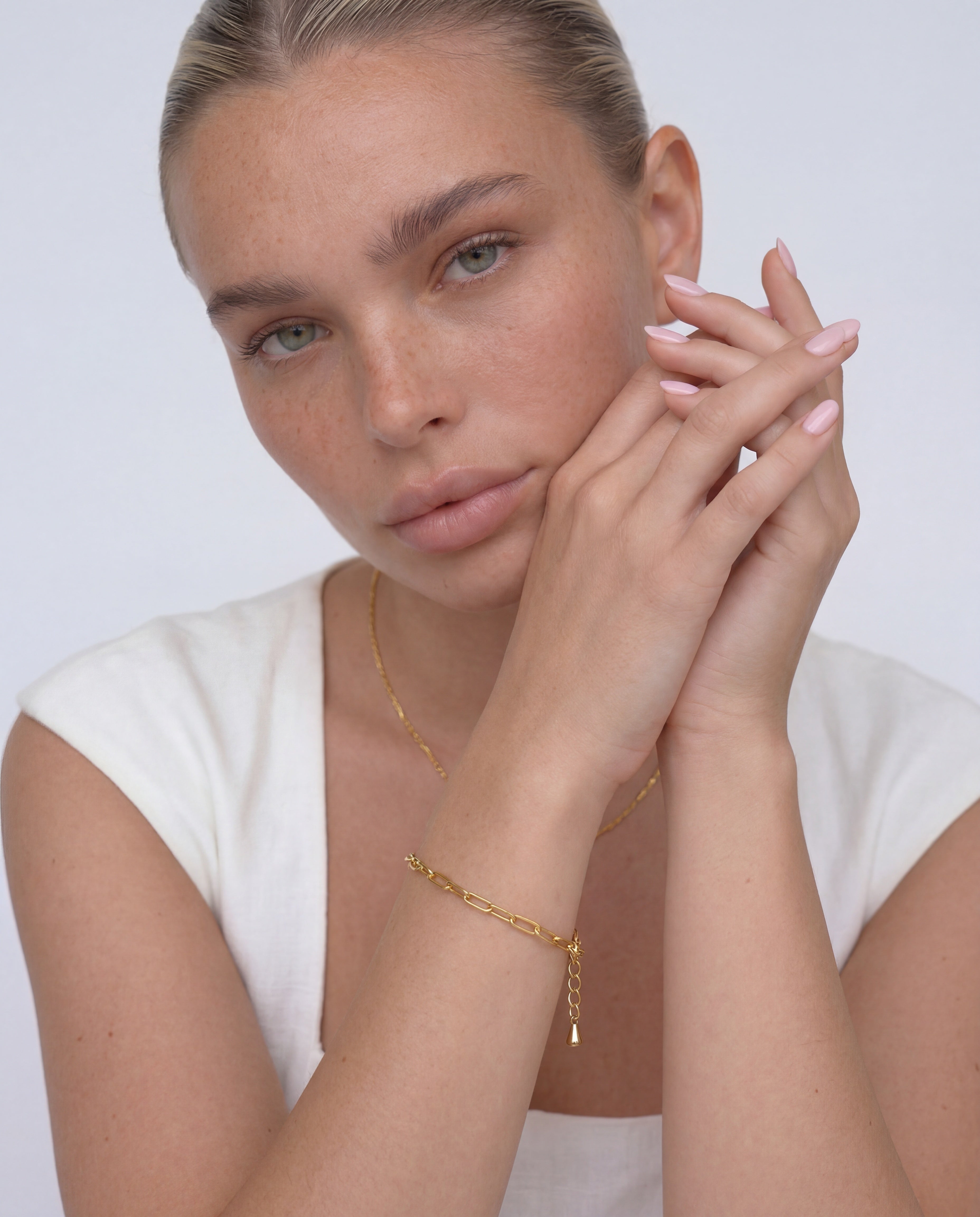 Celyssa Paperclip Link Chain Bracelet