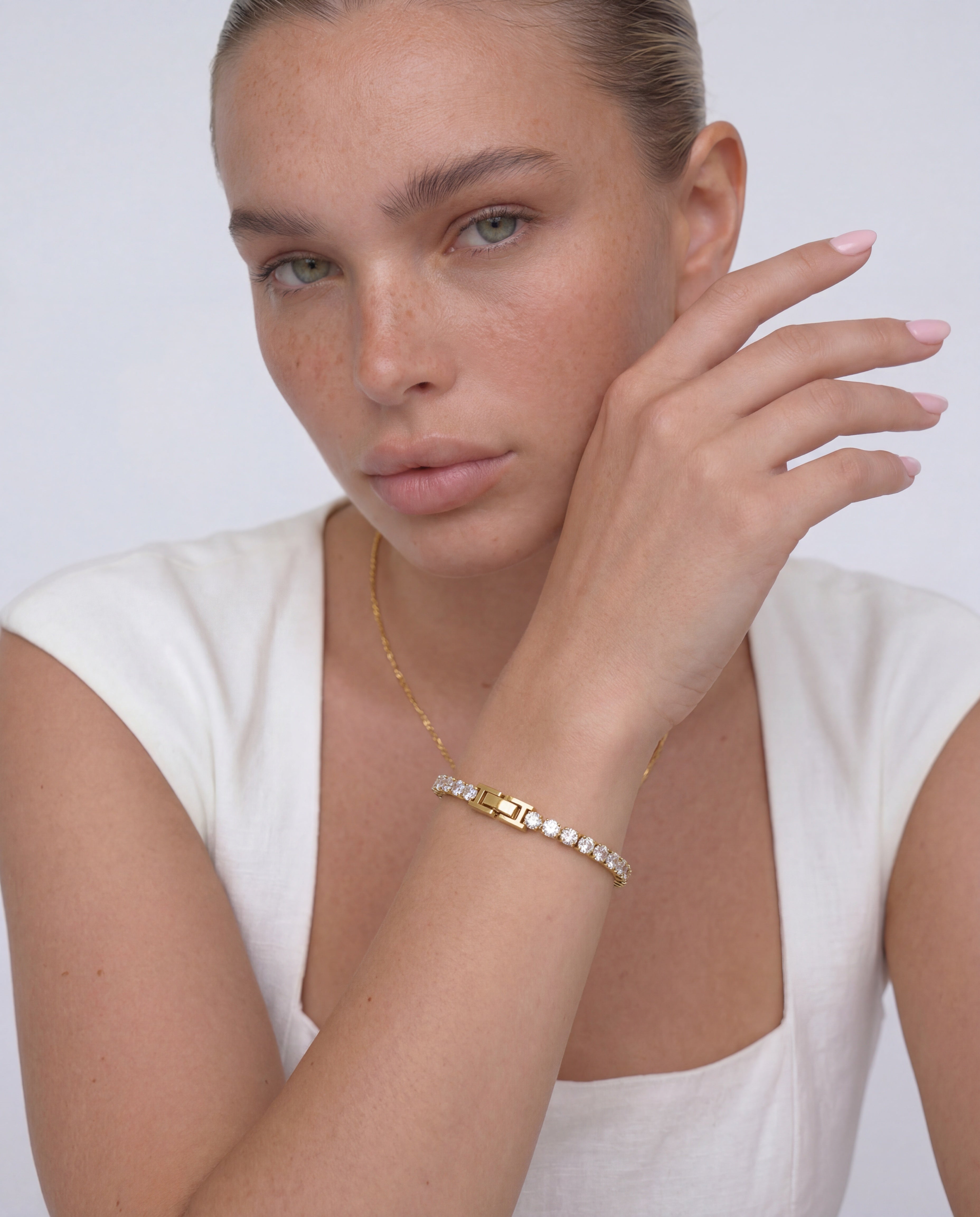Celyssa Tennis Bracelet with Cubic Zirconia