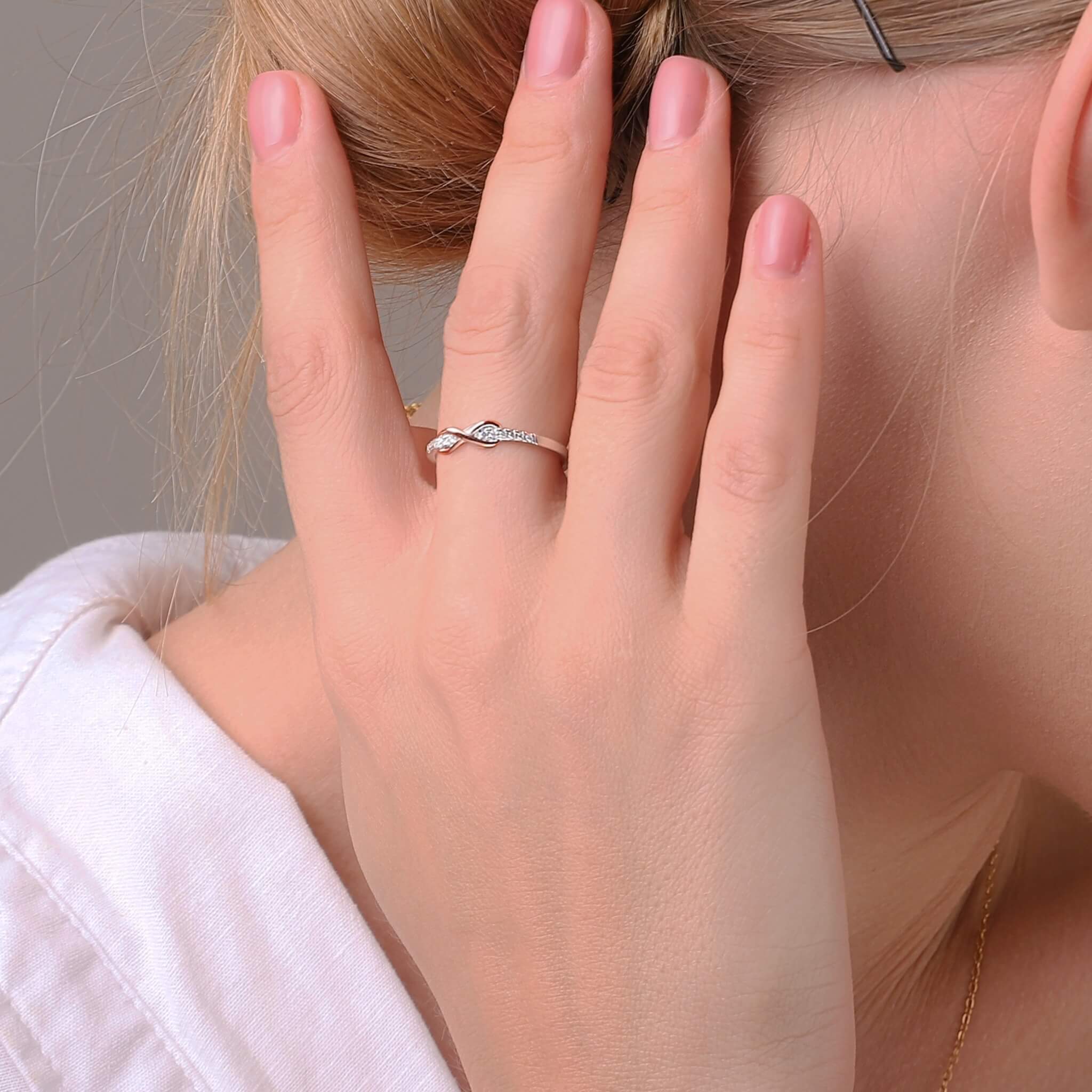 Celyssa Eternal Love Adjustable Symbolic Ring