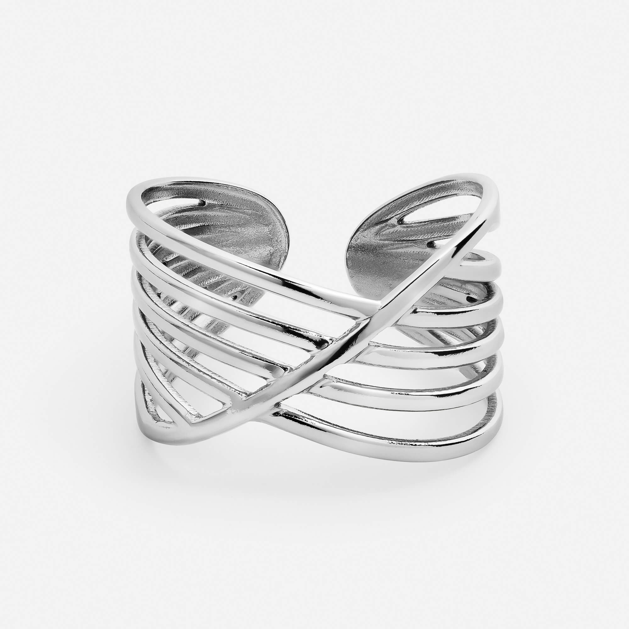 Celyssa Miranda Adjustable Sculptural Ring