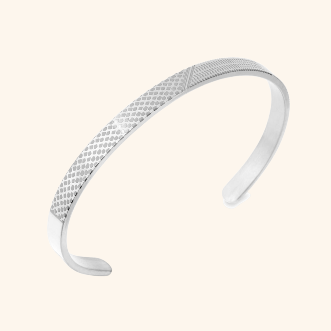 Celyssa Palestine Keffiyeh Heritage Cuff Bracelet