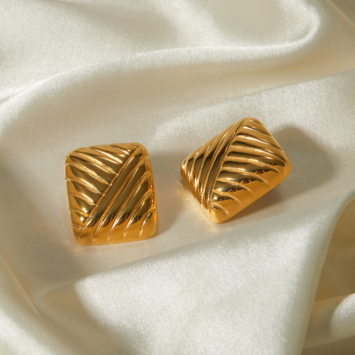 Celyssa Gioiello Textured Drop Earrings