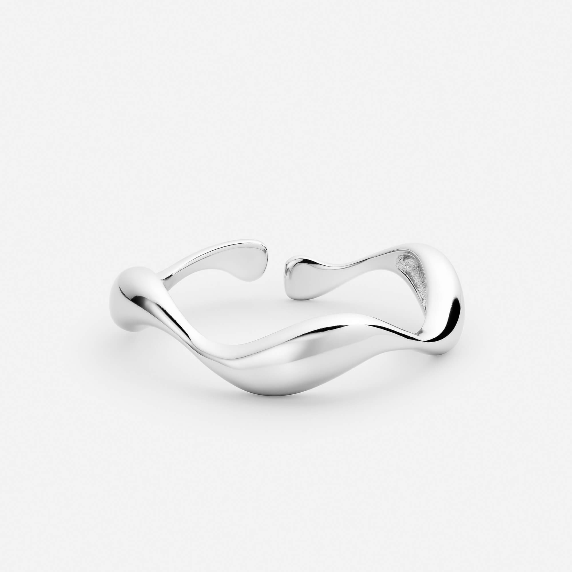 Celyssa Océane Adjustable Wave Ring